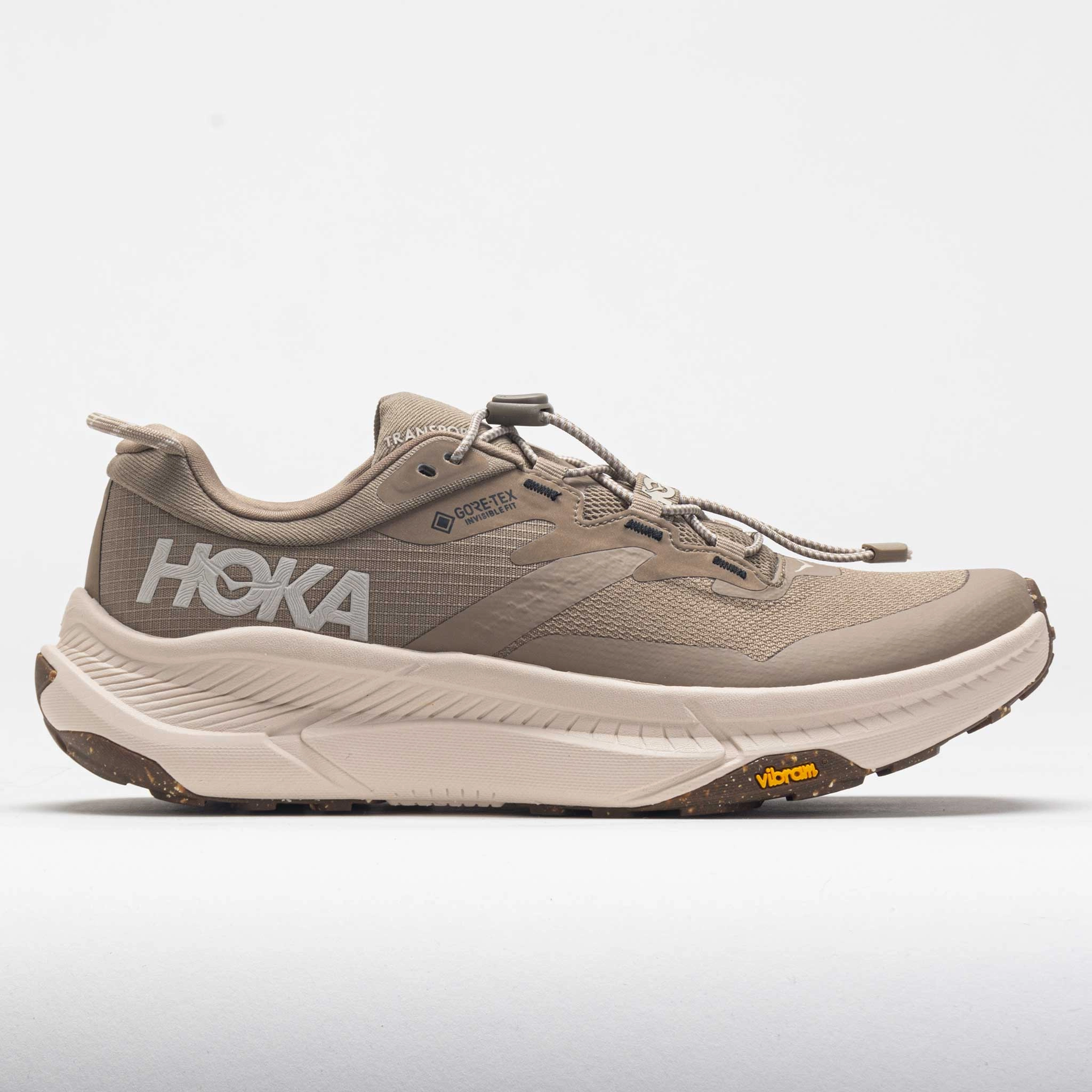 Lightweight Structure Design Quality Level HOKA Transport GTX Women's Dune/Eggnog