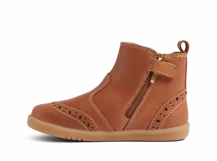 Loose Fit Bobux Iwalk Billie Boot - Caramel