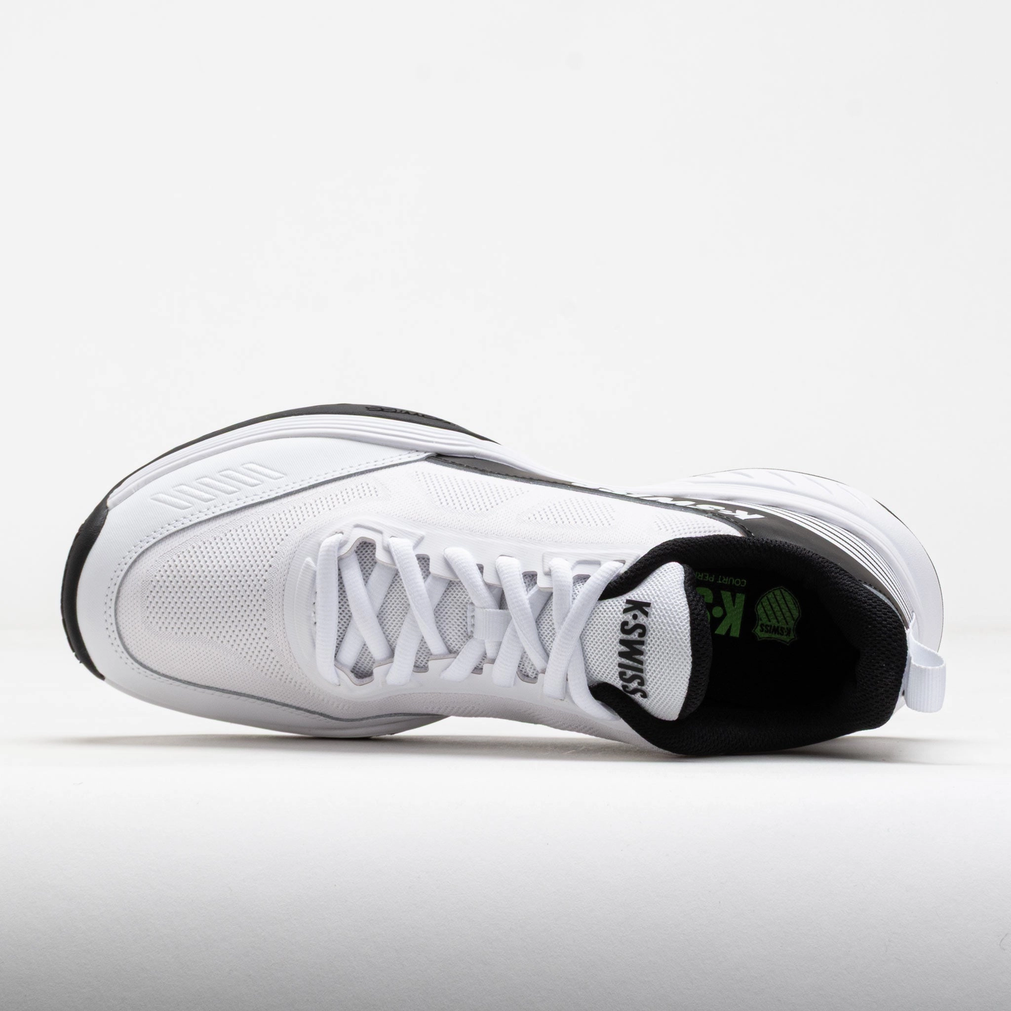 Loose Fit K-Swiss Speedex 2 Men's White/Black/Soft Neon Green