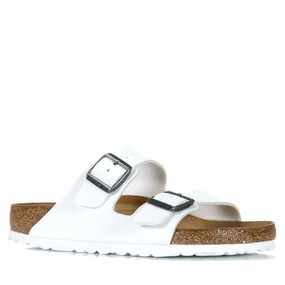 Long Wear Birkenstock Arizona Birko-Flor (Regular) White