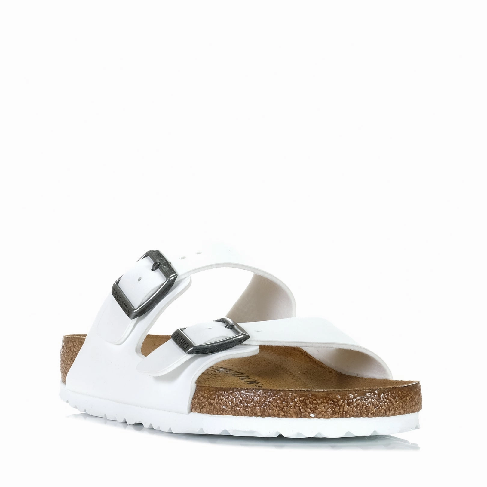 Low Cut Birkenstock Arizona Birko-Flor (Regular) White