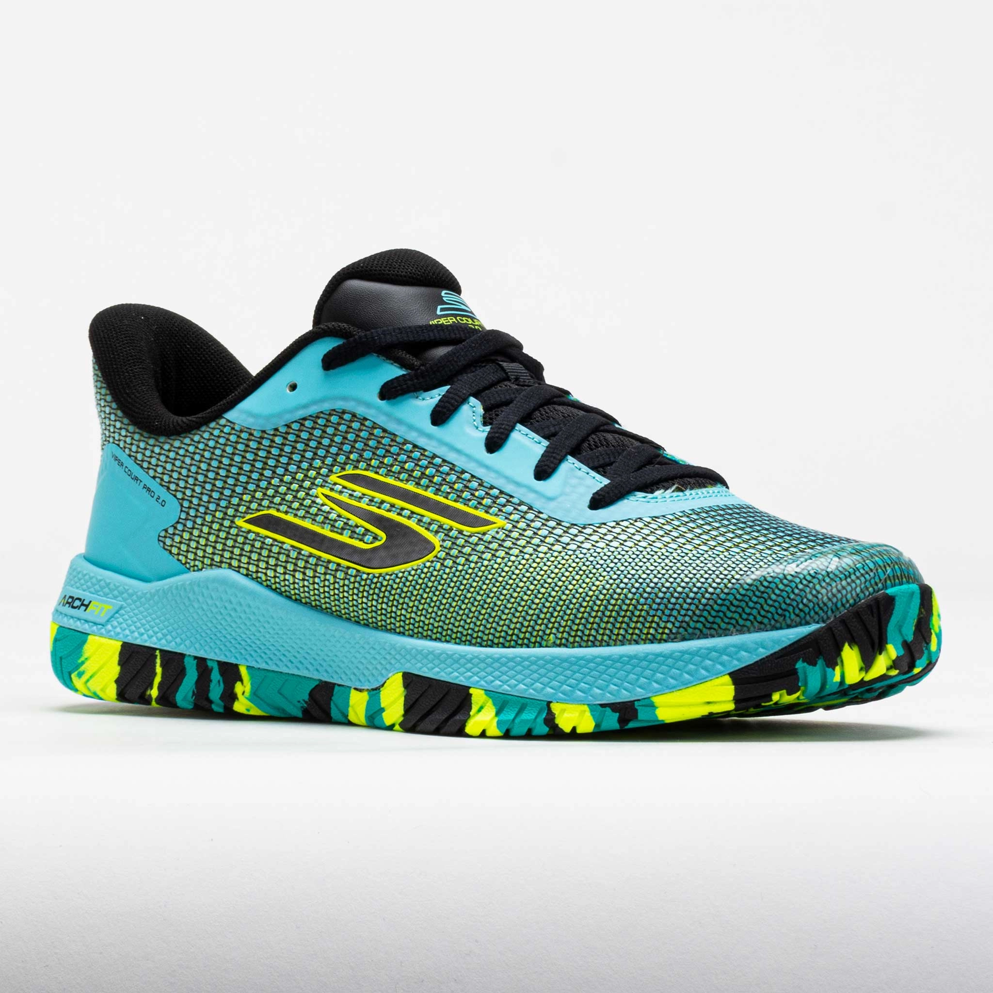 Low Profile Skechers Viper Court Pro 2 Men's Aqua/Multi