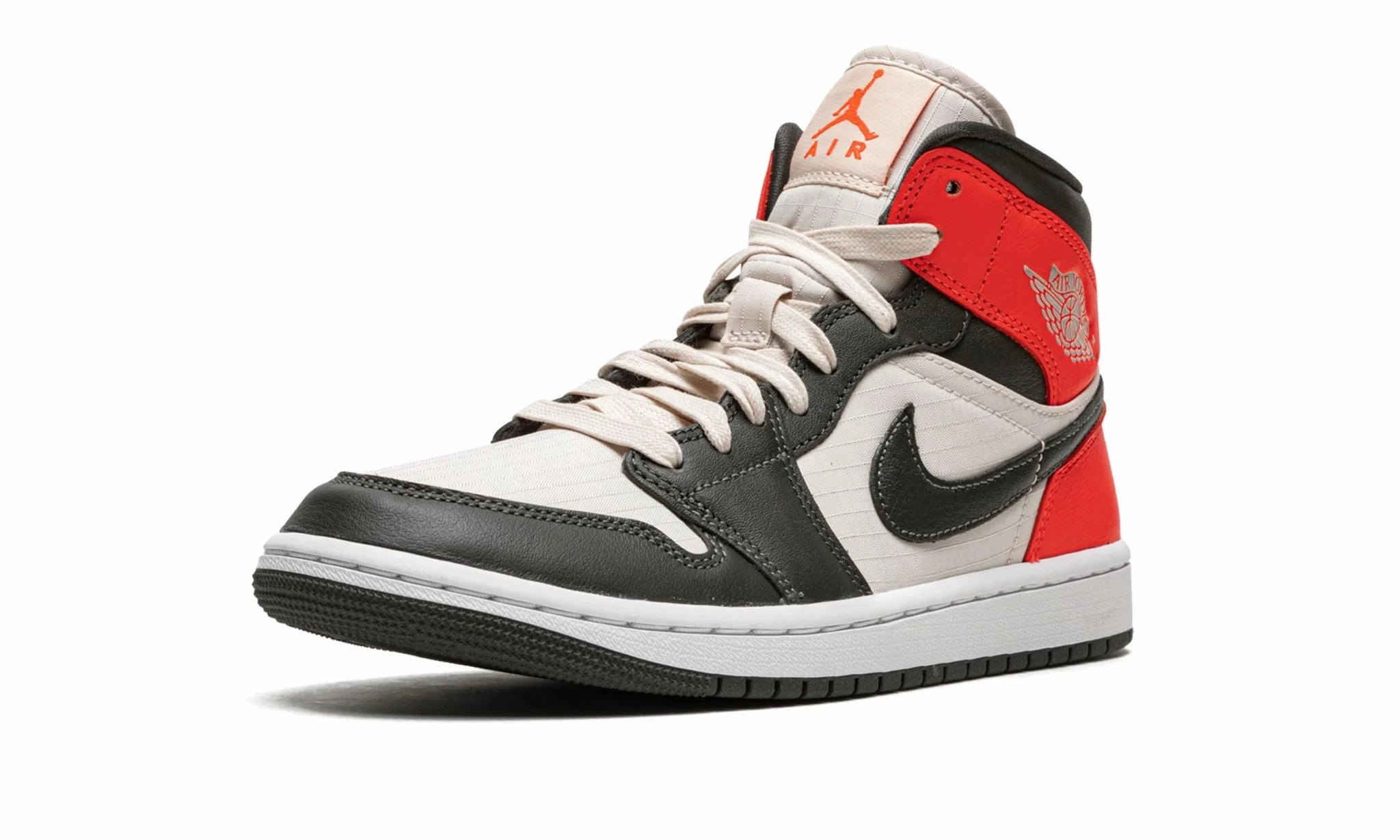 Luxe Comfort Air Jordan 1 Mid Light Orewood (Women's)
