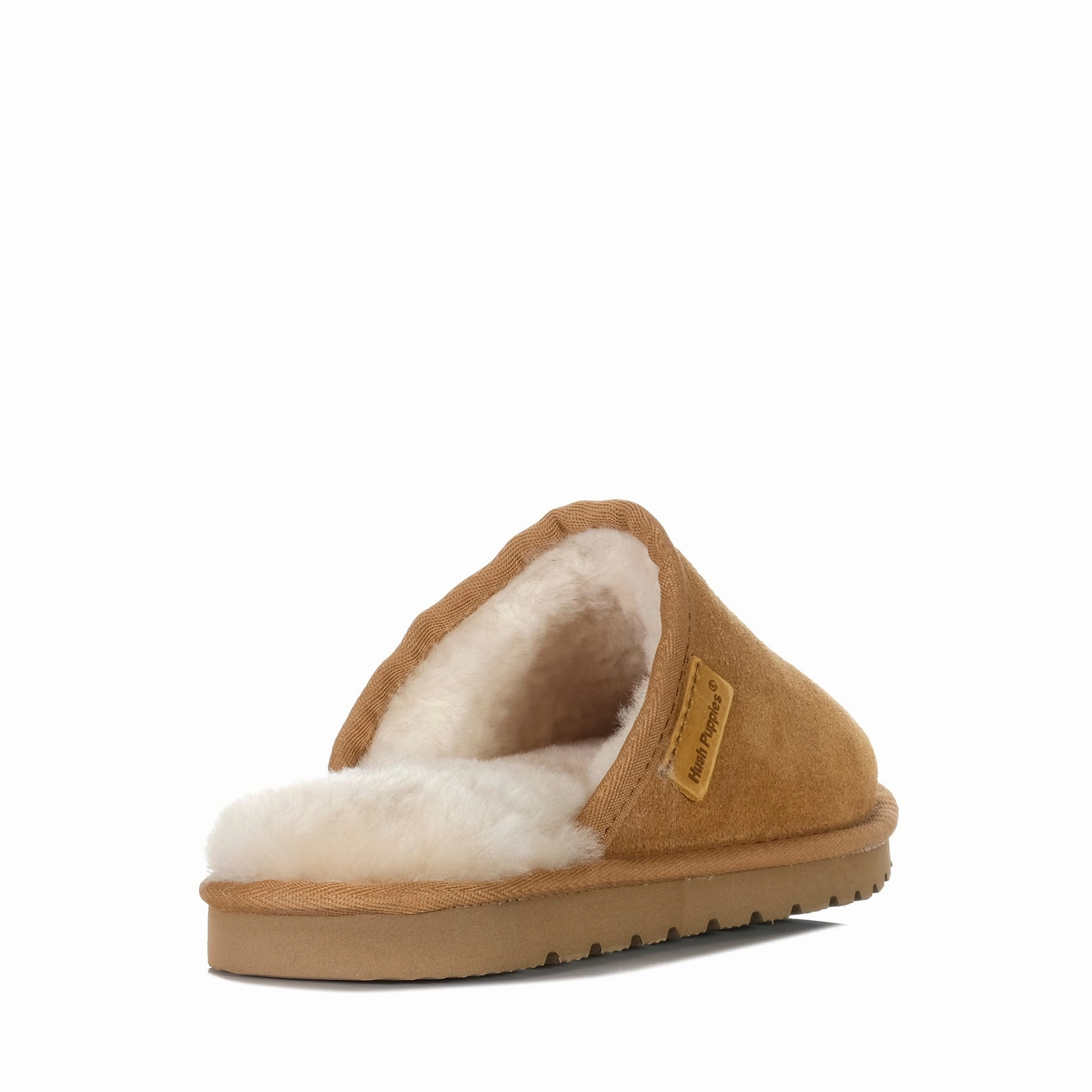 Luxe Stiletto Footwear Hush Puppies Loch Chestnut Suede