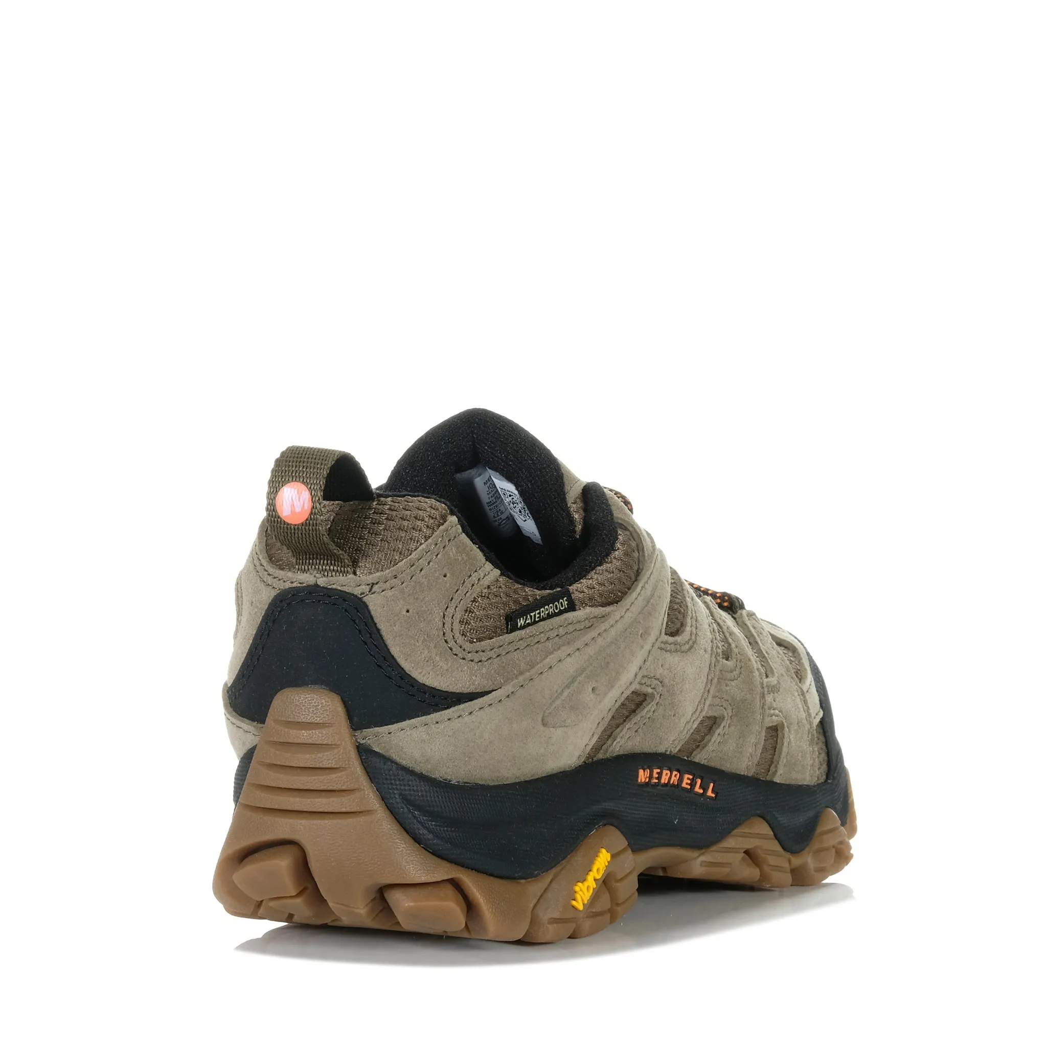 Merrell Moab 3 Waterproof Wide Olive/Gum Comfortable Arch Design