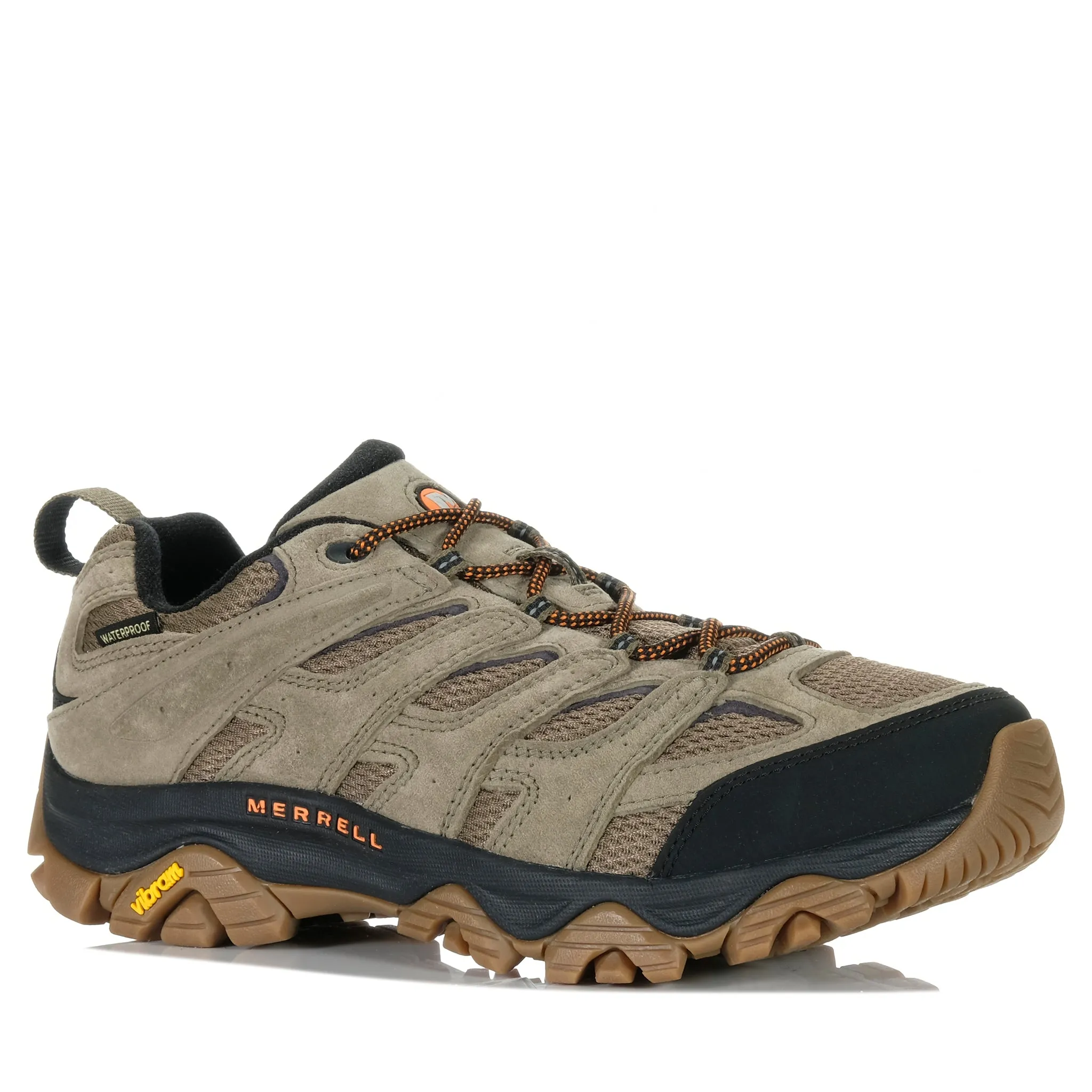 Merrell Moab 3 Waterproof Wide Olive/Gum odor - control - feature shoes men's use