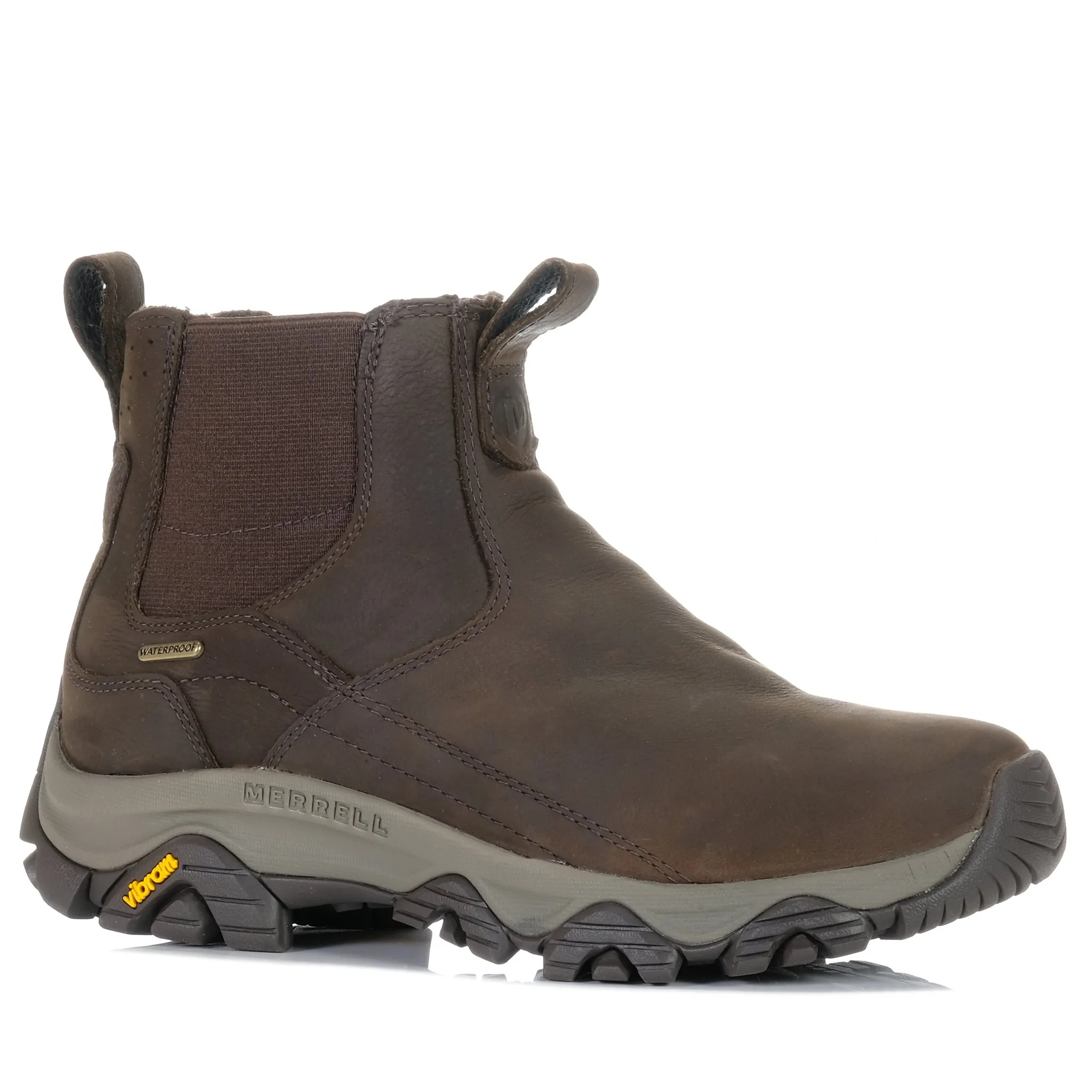 Impact Cushioning athlete - endorsed Merrell Moab Adventure Chelsea Polar Waterproof Earth