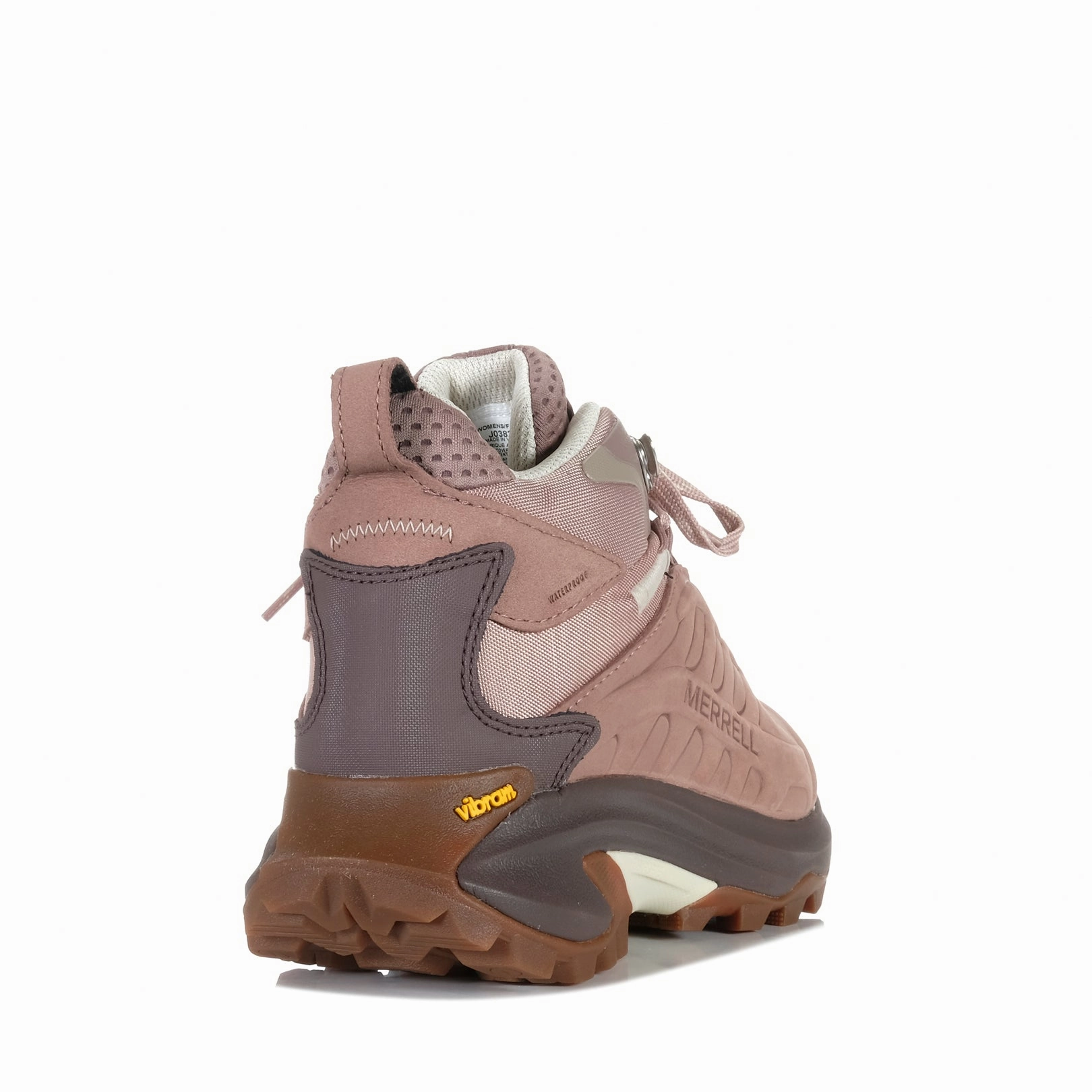 Merrell Moab Speed 2 Leather Mid WP Women's Adobe Rose Athletic Socks