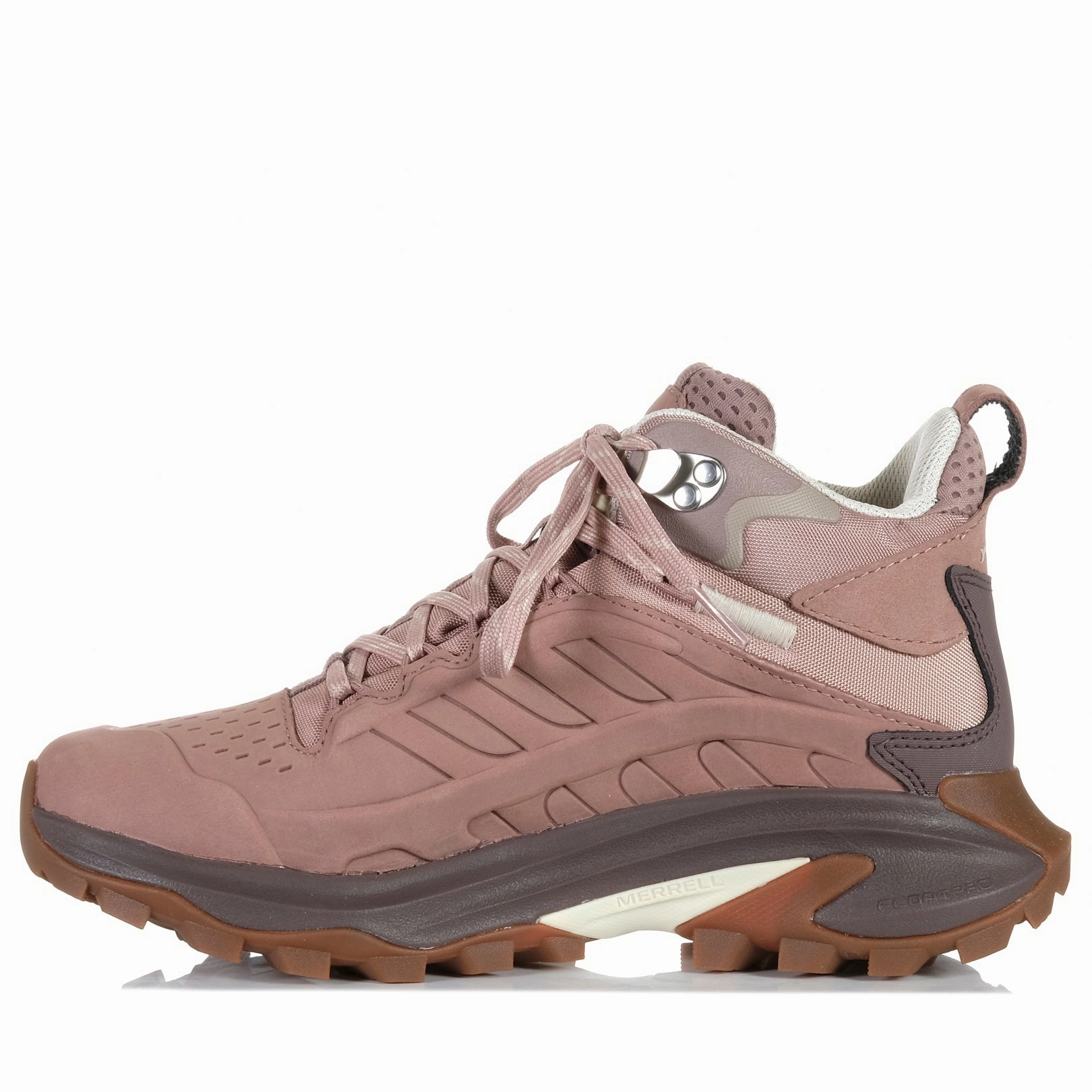 Merrell Moab Speed 2 Leather Mid WP Women's Adobe Rose Athletic Socks