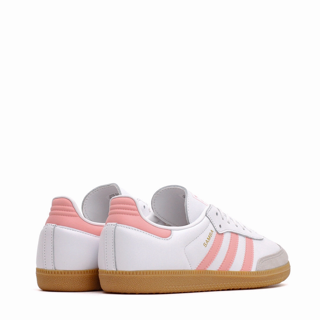 Mesh Lining Adidas Kids Samba OG White Coral Pink (GS) JP5480