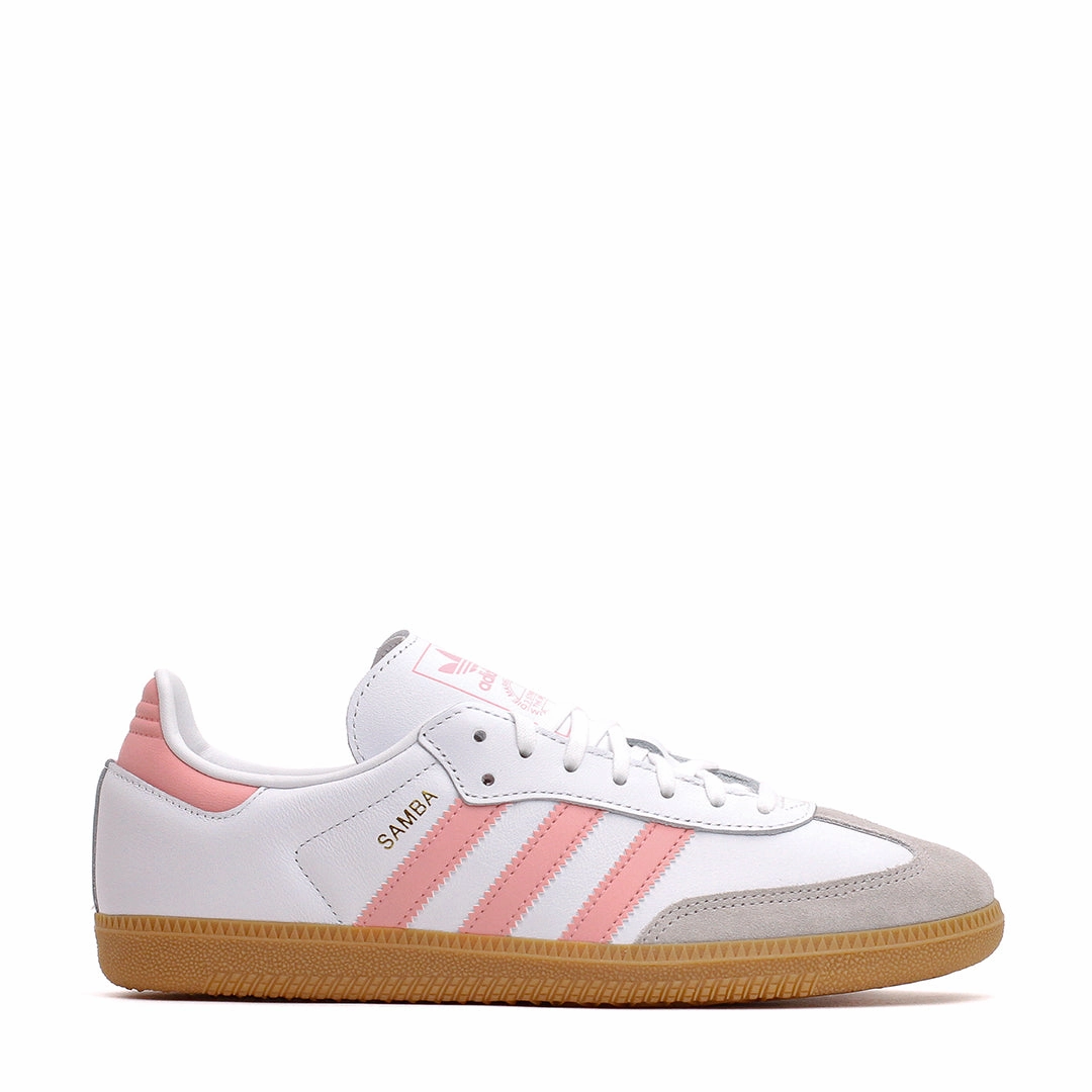 Party Step Dance Glow Adidas Kids Samba OG White Coral Pink (GS) JP5480