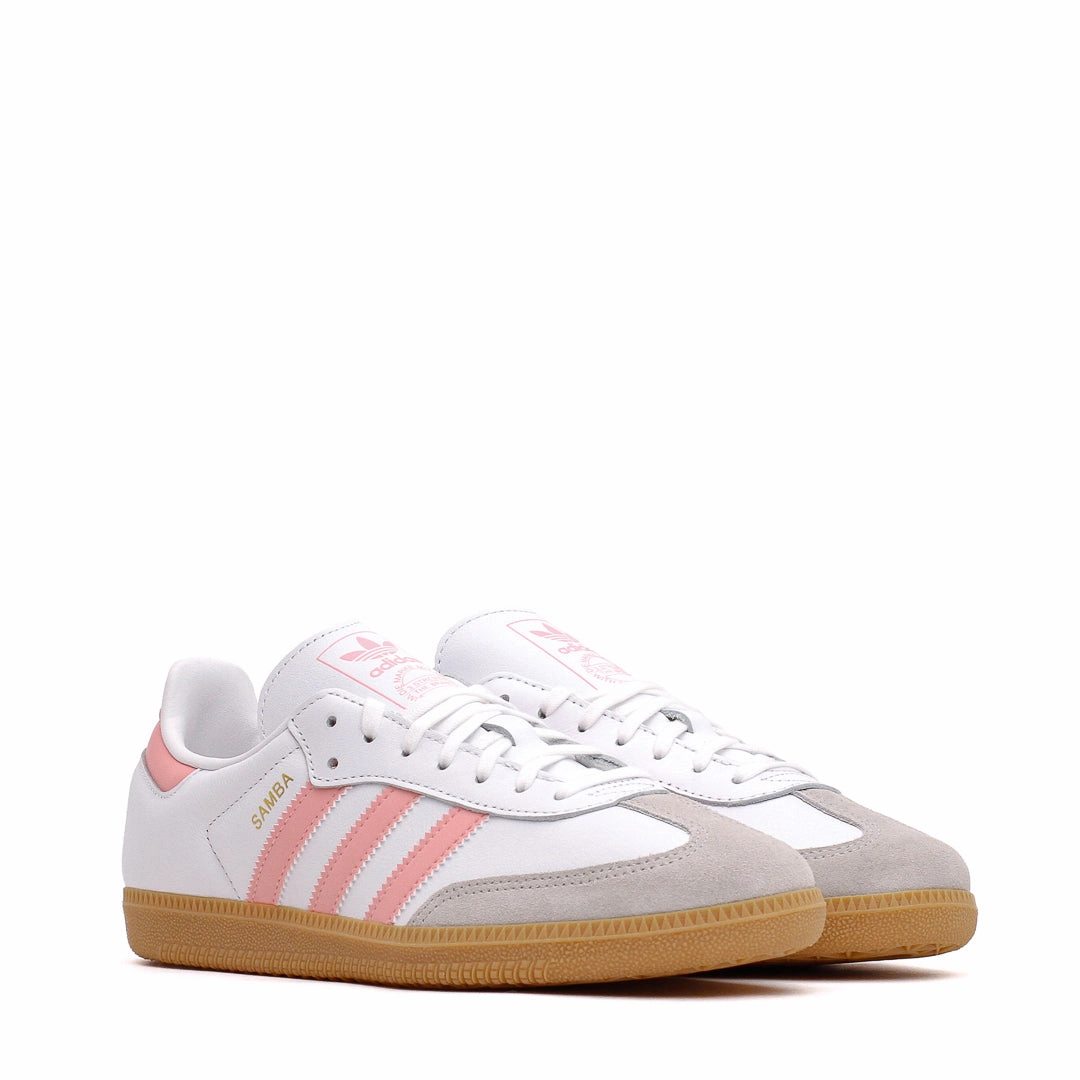 Mesh Lining Adidas Kids Samba OG White Coral Pink (GS) JP5480