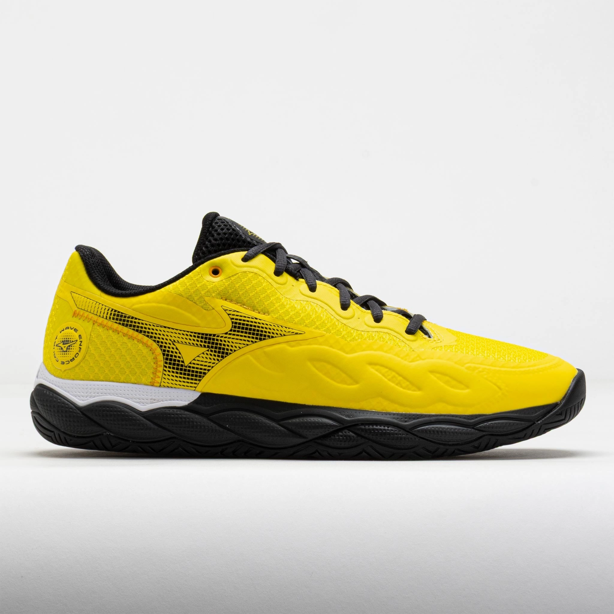Mizuno Wave Enforce Court AC Men's Vibrant Yellow/Black No-Pressure Fit