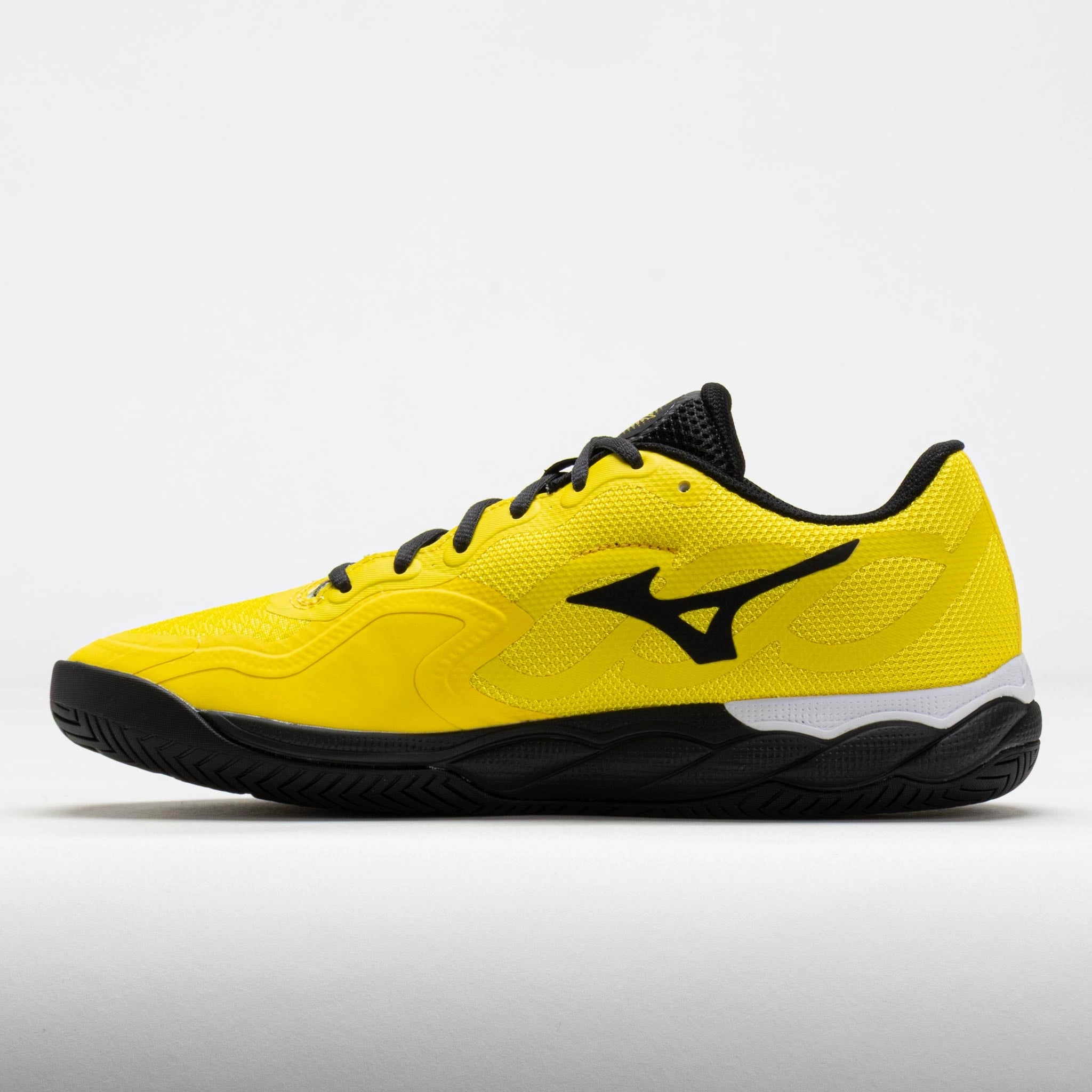 Mizuno Wave Enforce Court AC Men's Vibrant Yellow/Black No-Pressure Fit