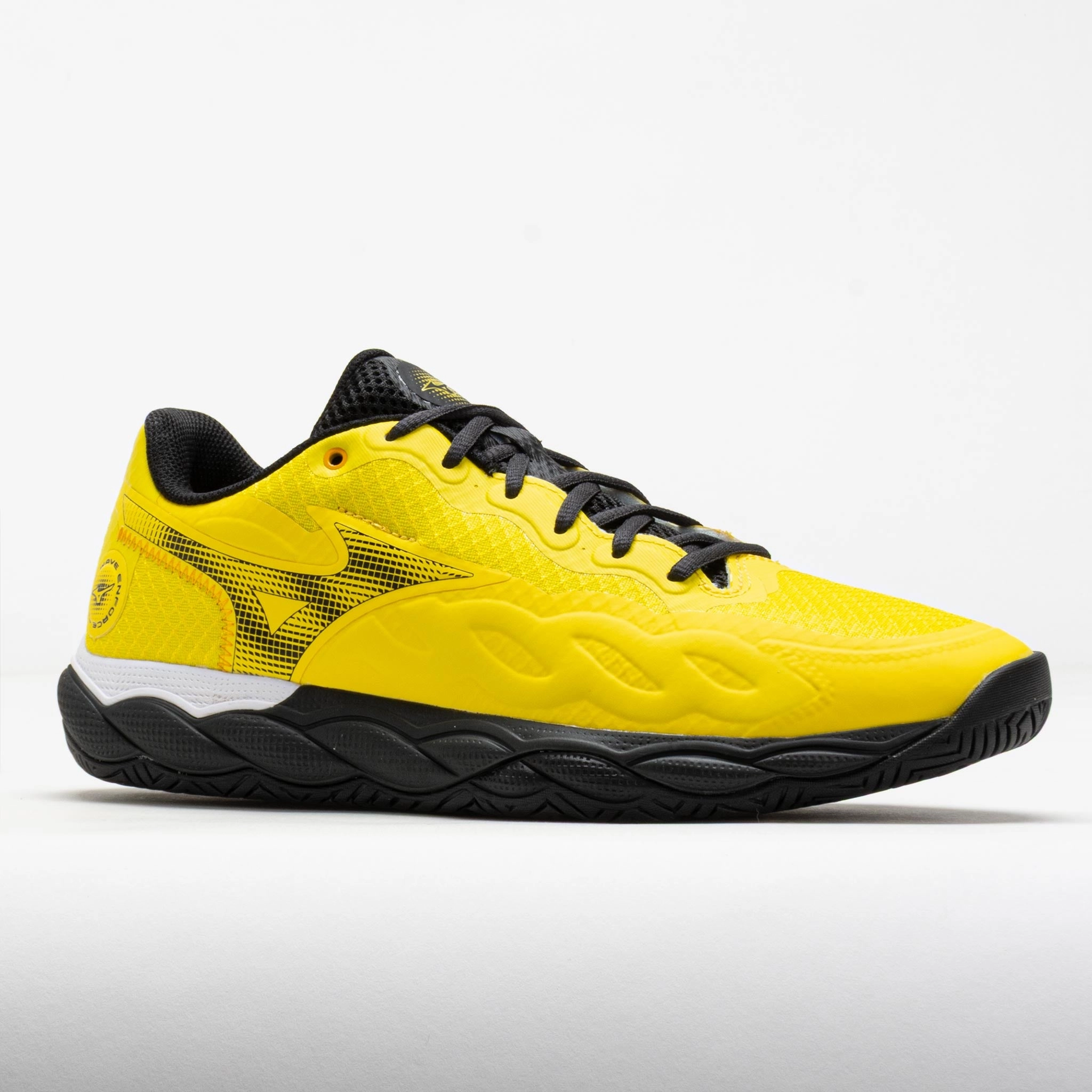 Mizuno Wave Enforce Court AC Men's Vibrant Yellow/Black No-Pressure Fit