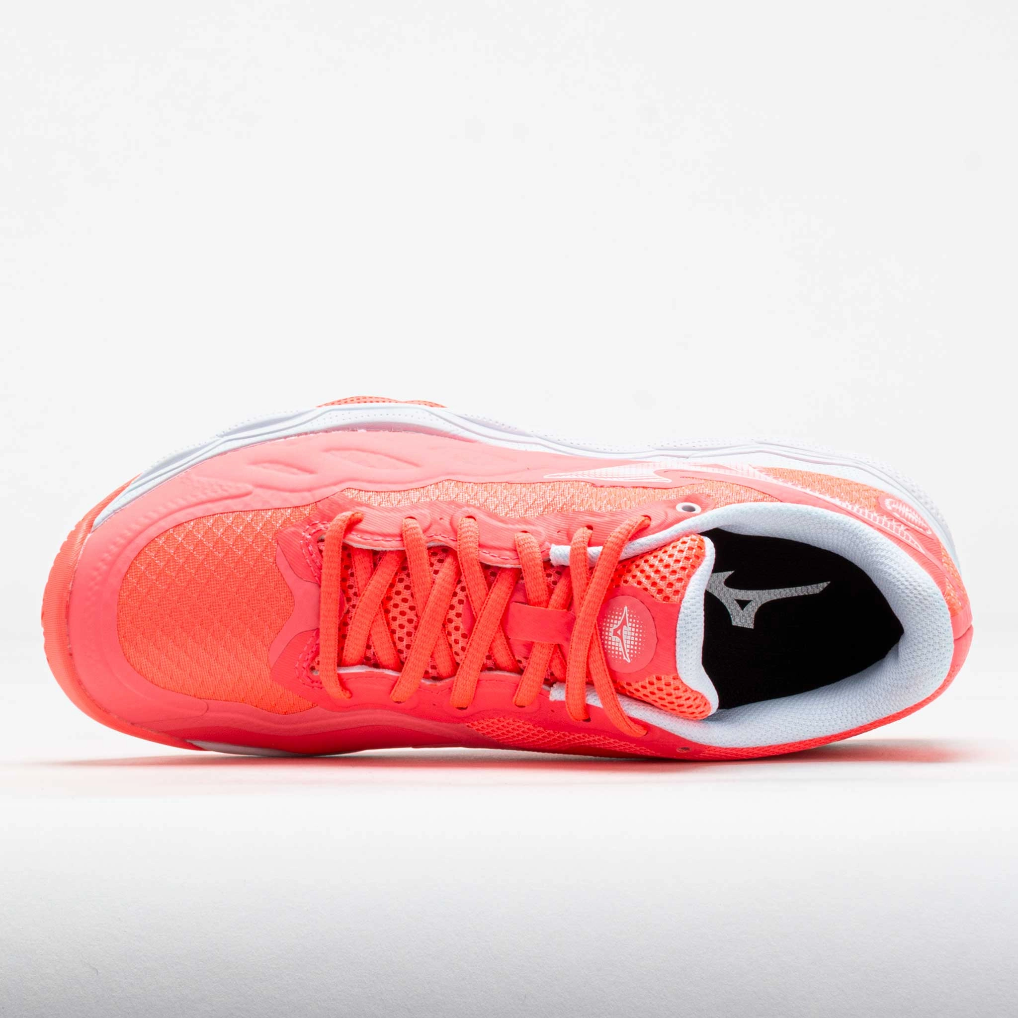 Mizuno Wave Enforce Court AC Women's Striking Coral/White Trail Stability Gear