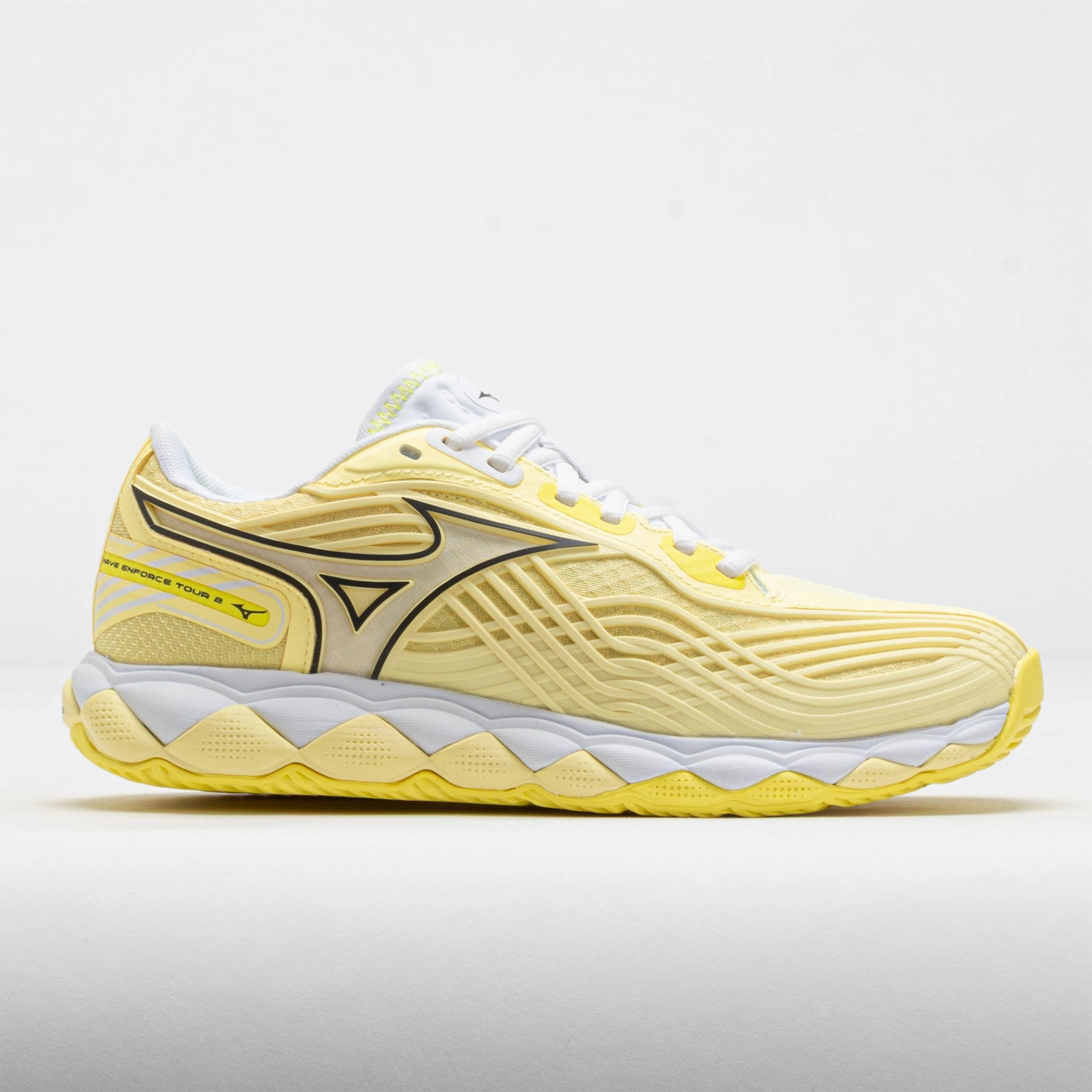 Mizuno Wave Enforce Tour 2 AC Women's Pale Yellow/Black Sand No Shock
