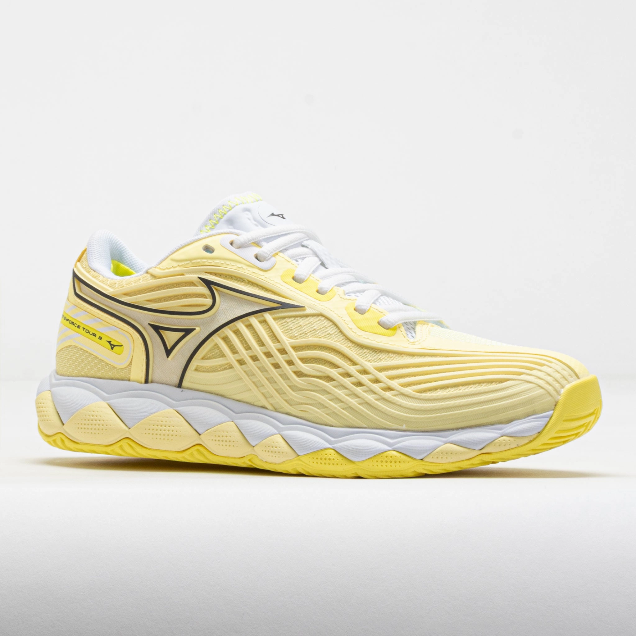 Mizuno Wave Enforce Tour 2 AC Women's Pale Yellow/Black Sand No Shock