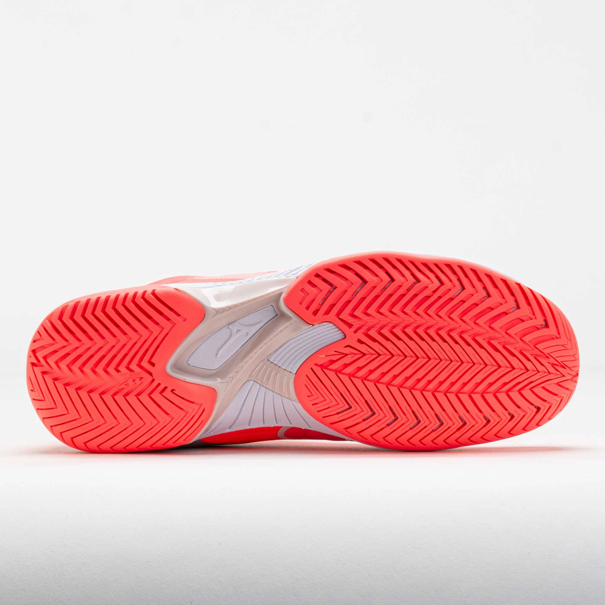 Mizuno Wave Exceed Court AC Women's Striking Coral/White Trail Safety Gear