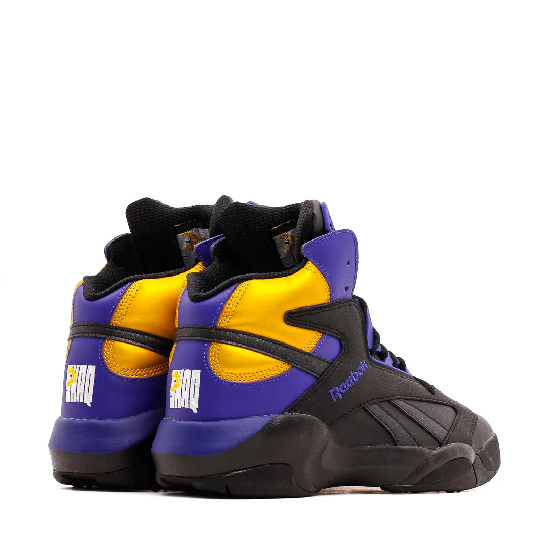 Modern Reebok Basketball Men Shaq Attaq Black Pump Gold Lakers GY7127