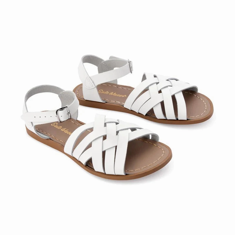 Salt Water Sandals Retro - White High-Quality Material