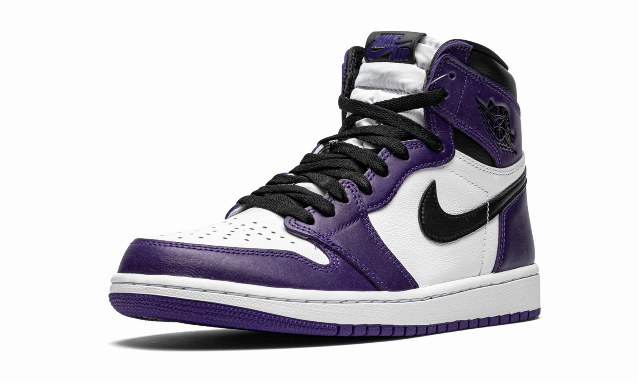 Modern Walk Step-On Comfort Layer Air Jordan 1 Retro High OG Court Purple 2.0