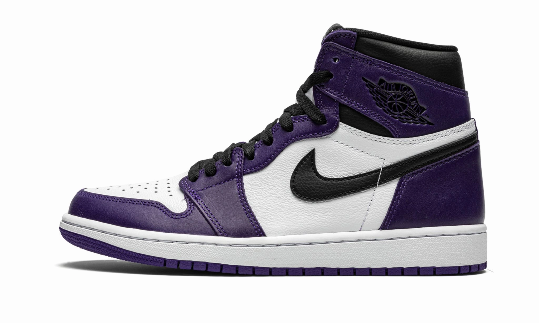 Air Jordan 1 Retro High OG Court Purple 2.0 Office Look Port Run