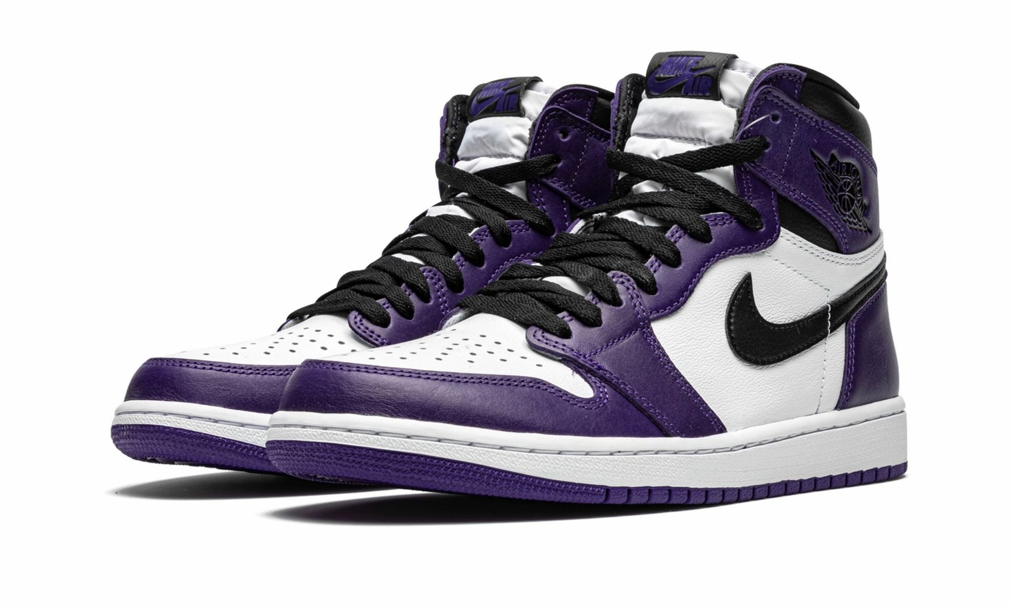 Modern Walk Step-On Comfort Layer Air Jordan 1 Retro High OG Court Purple 2.0