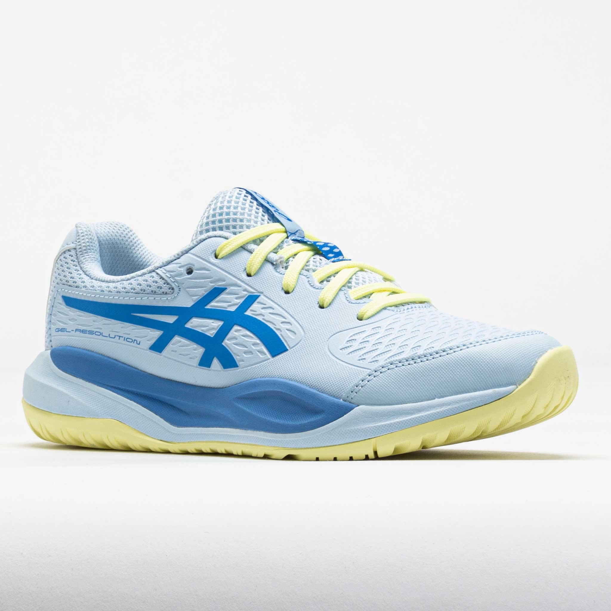 Mountaineering Footwear ASICS GEL-Resolution X Junior Light Blue/Blue Coast