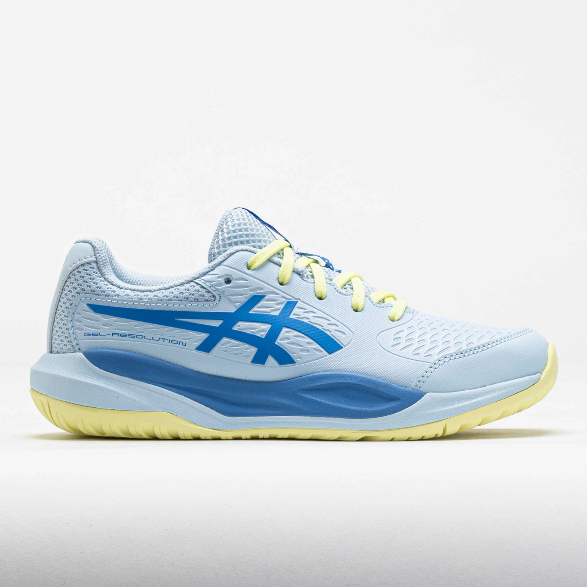 Mountaineering Footwear ASICS GEL-Resolution X Junior Light Blue/Blue Coast