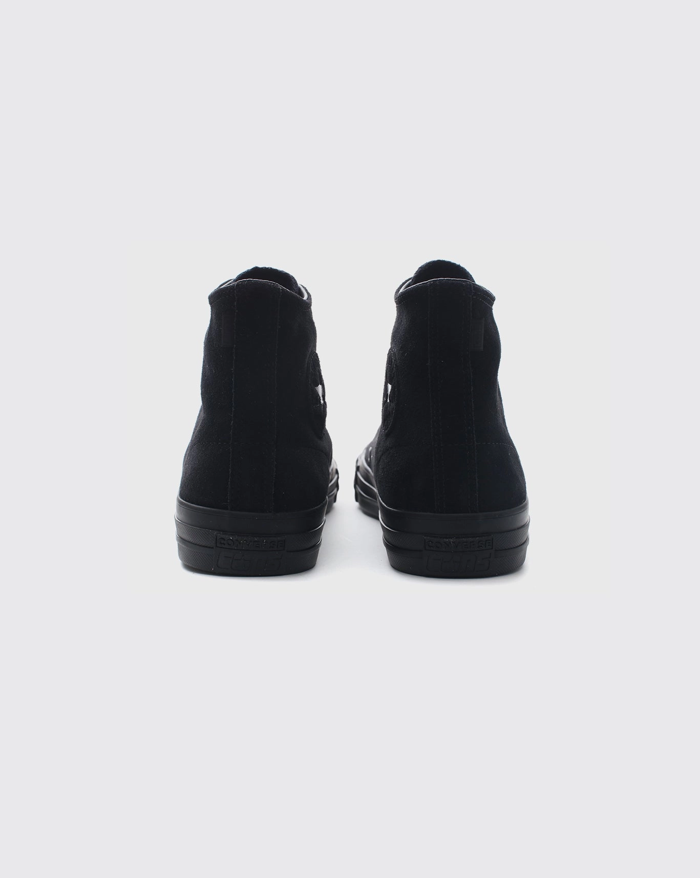 Multi-layered Converse CTAS Pro Hi Suede Shoe - Black