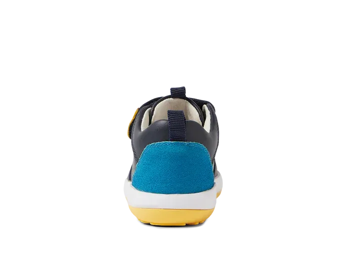 Natural Walk Feel Bobux Iwalk Backspin Sneaker - Navy