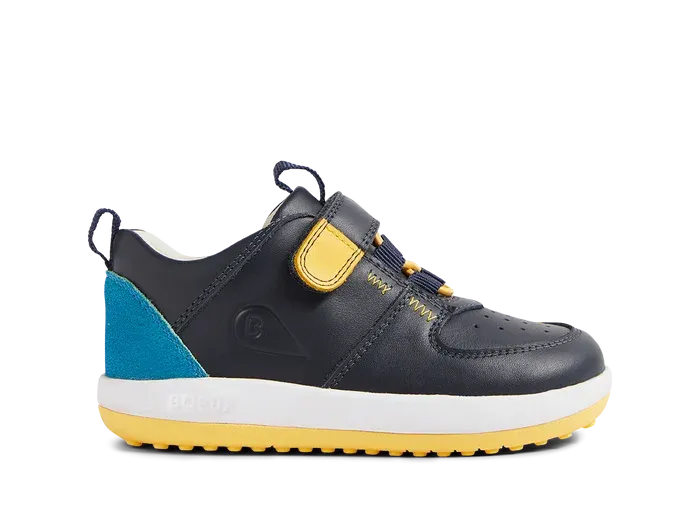 Bobux Iwalk Backspin Sneaker - Navy Fitness Footwear Ultra Cushion