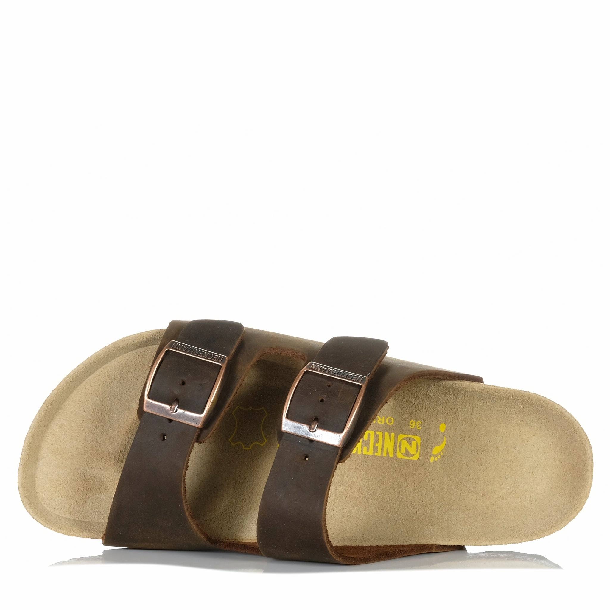 Neckermann N2718 Cafe Leather Luxe High Heel Footwear