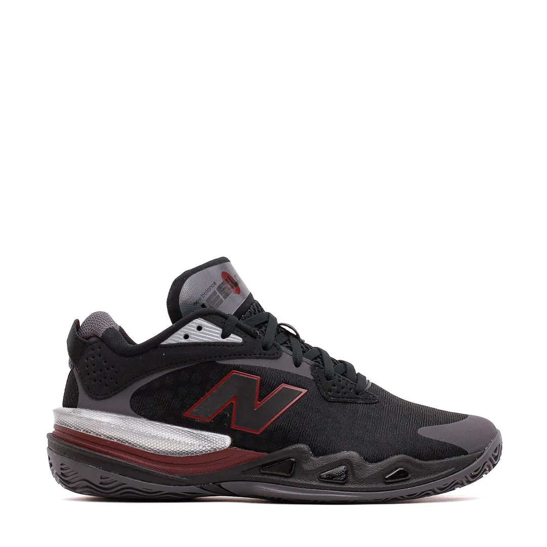 New Balance Basketball Unisex Hesi Low v2 Black Crimson BBHSLMT2 Lightweight Outsole Padded Heel