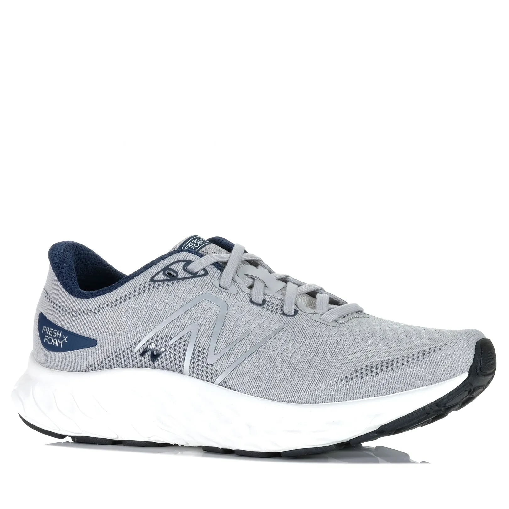 New Balance Fresh Foam EVOZ ST Grey/Navy MEVOVCH square - toe shoes flexible shoes