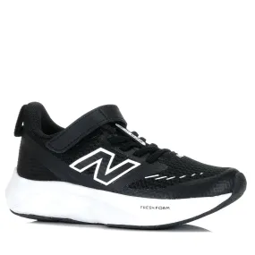 New Balance Kids Fresh Foam 625 PT625BK Black/White Contemporary Chic Clean Detail
