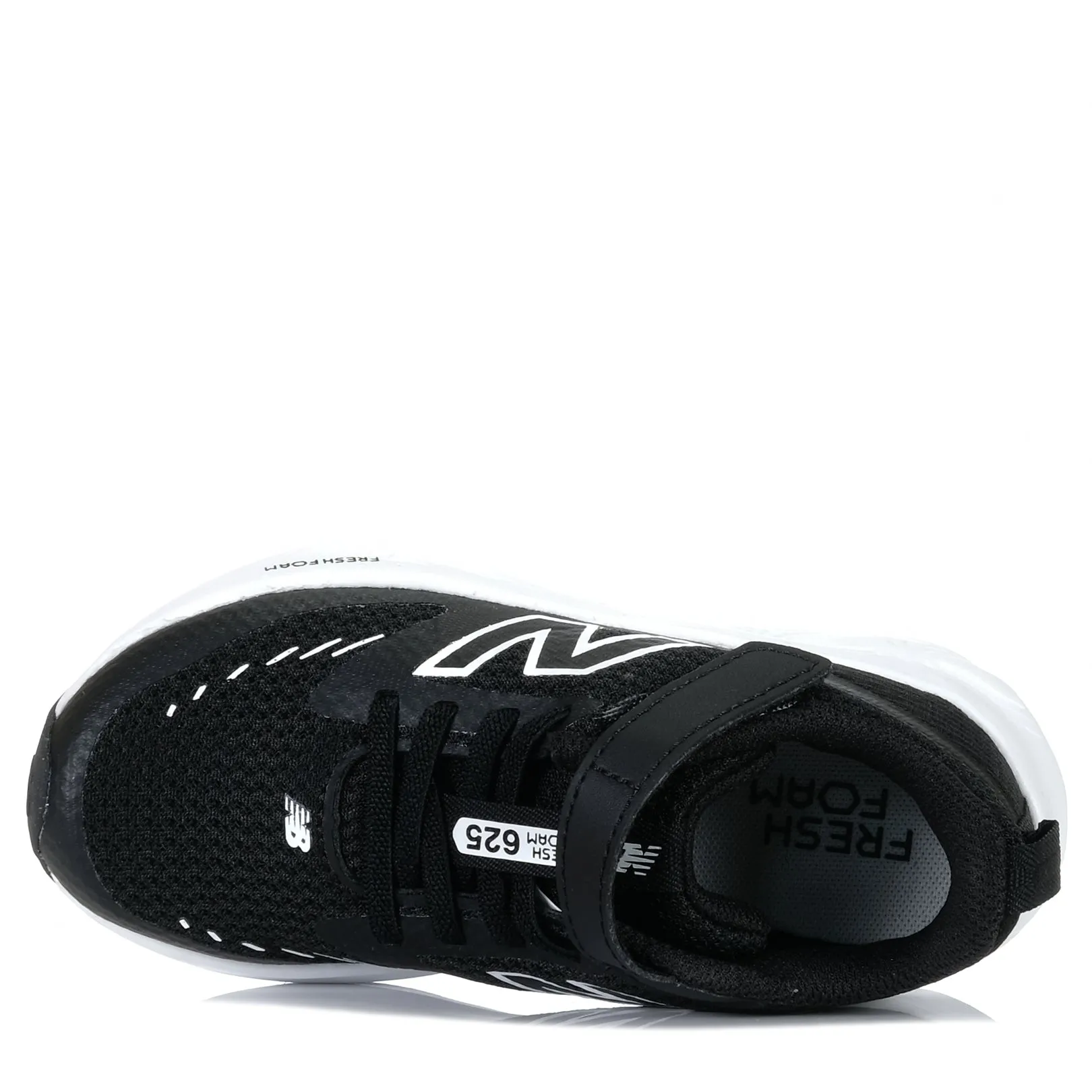 New Balance Kids Fresh Foam 625 PT625BK Black/White Iconic silhouette