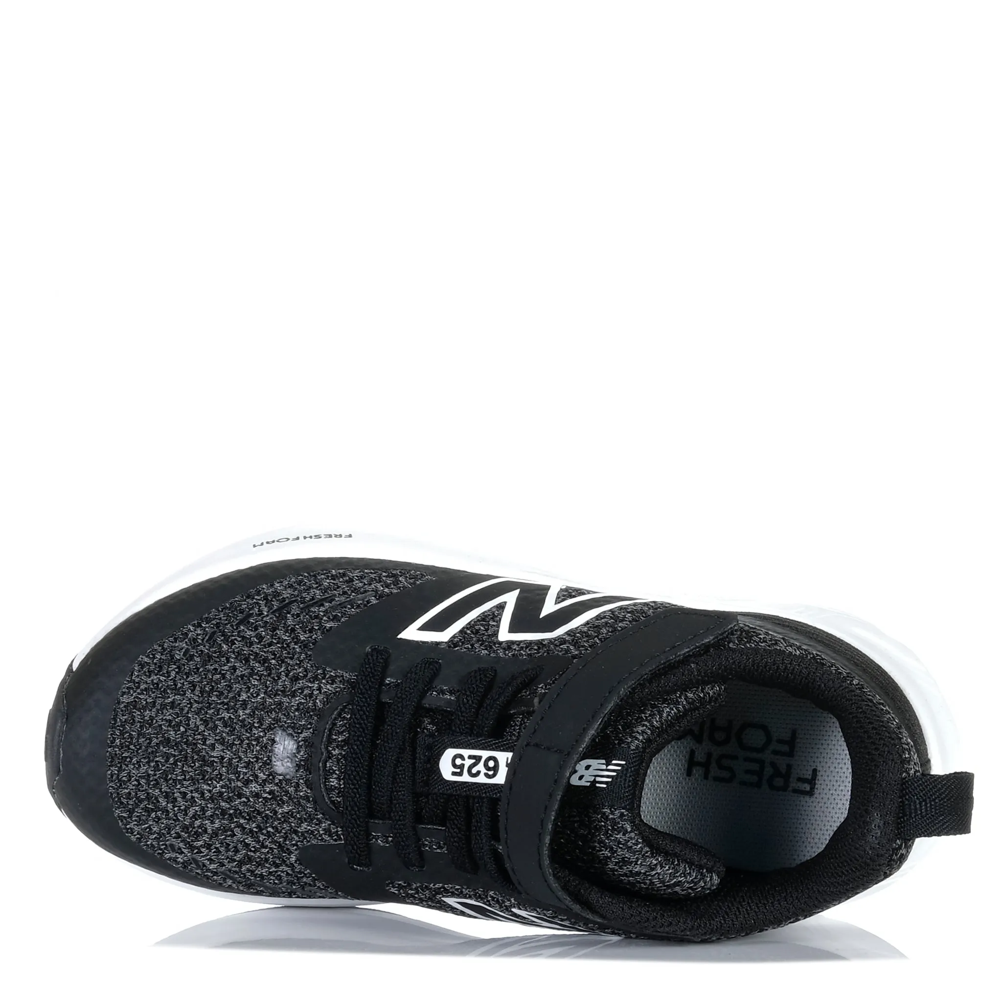 New Balance Kids Fresh Foam PT625EA Black/White Built-In Support