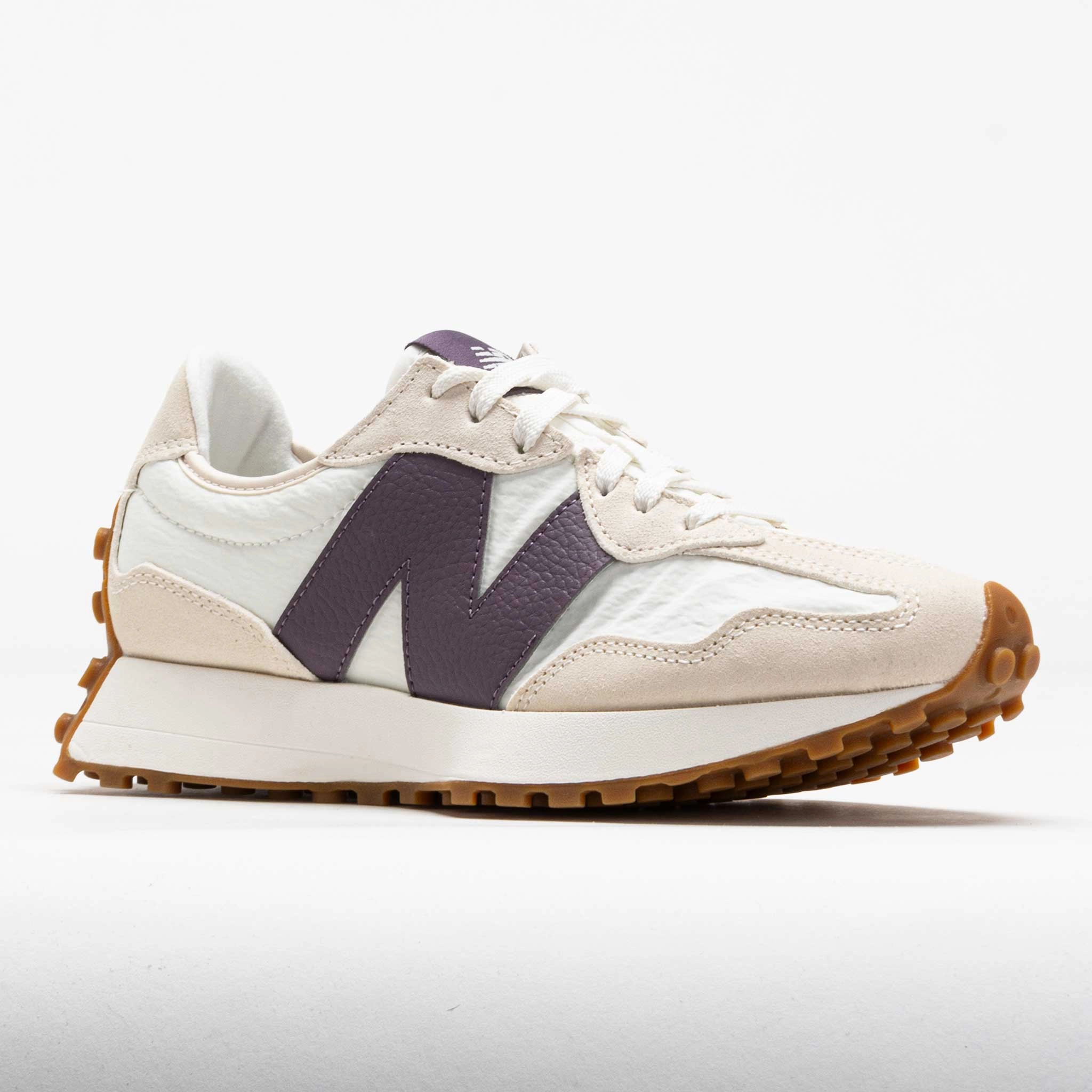 New Balance 327 Women's Linen/Sea Salt/Dark Ice Wine High - quality sole