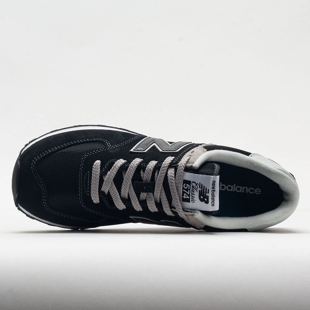 New Balance 574 Core Men's Black/White Sturdy materials