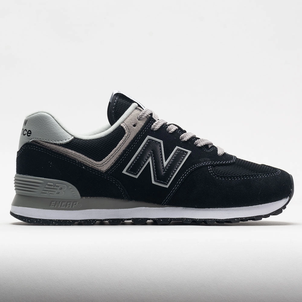 New Balance 574 Core Men's Black/White Sturdy materials