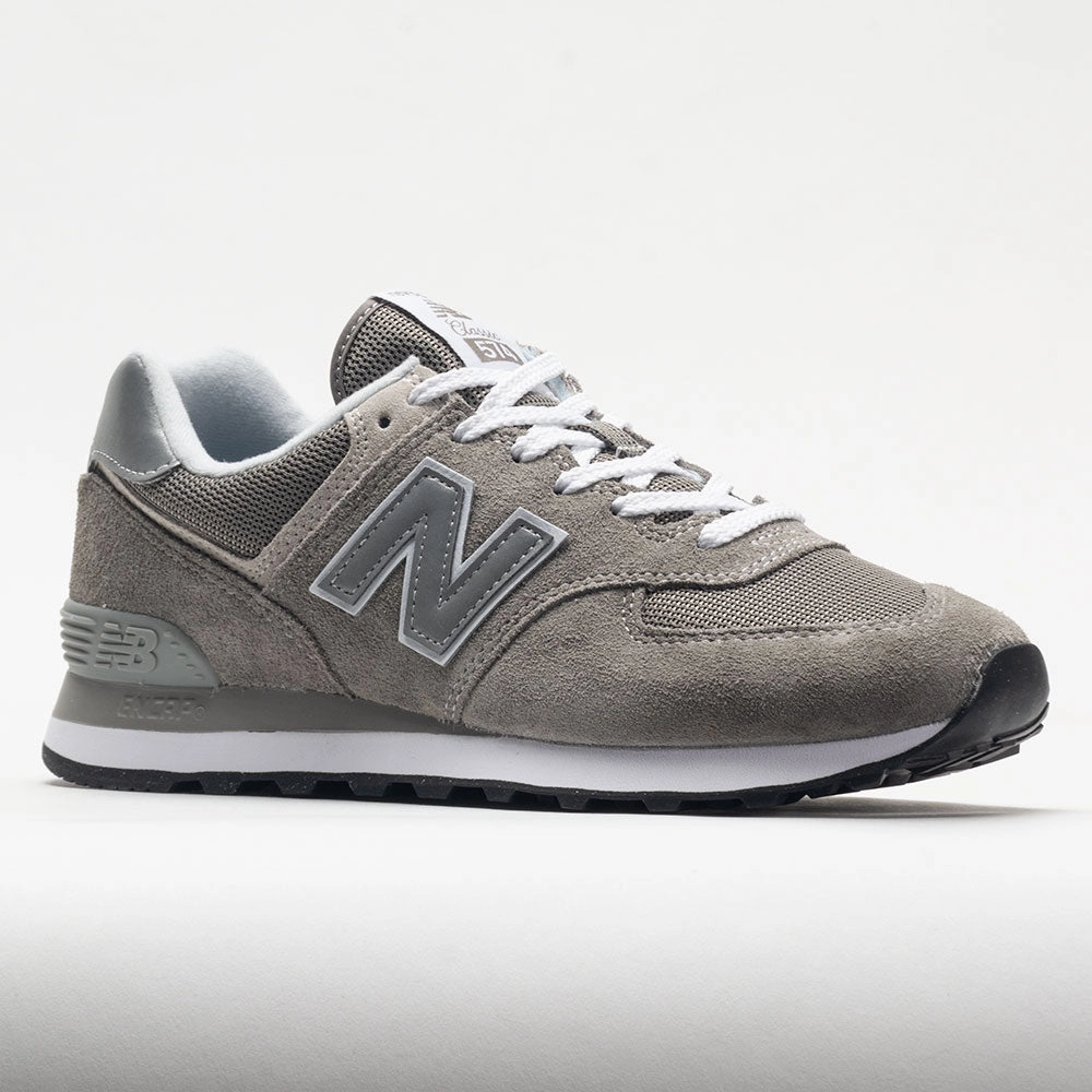 New Balance 574 Core Men's Grey/White Slip Free Footwear