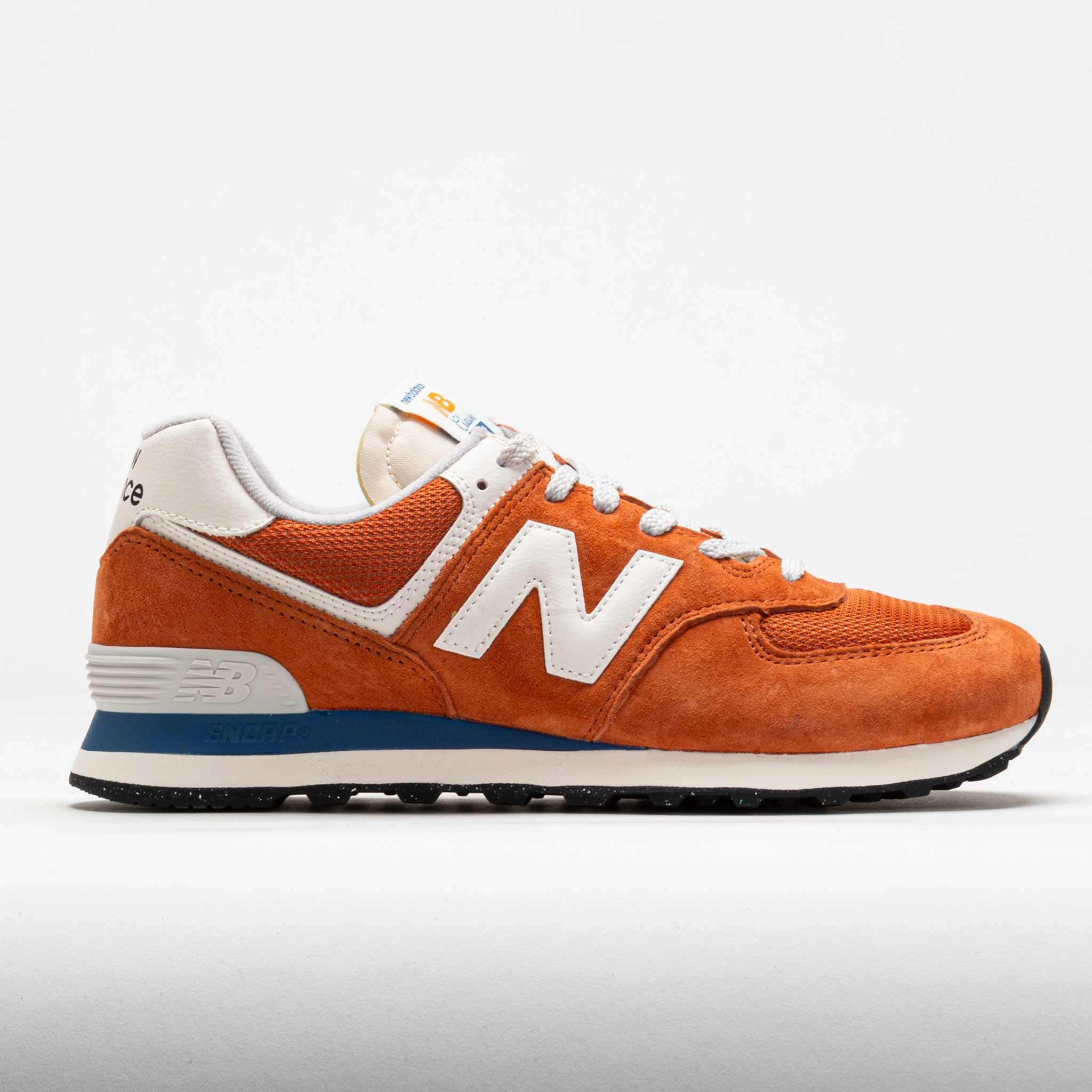 New Balance 574 Core Men's Infield Clay/Sea Salt Enhanced silhouette