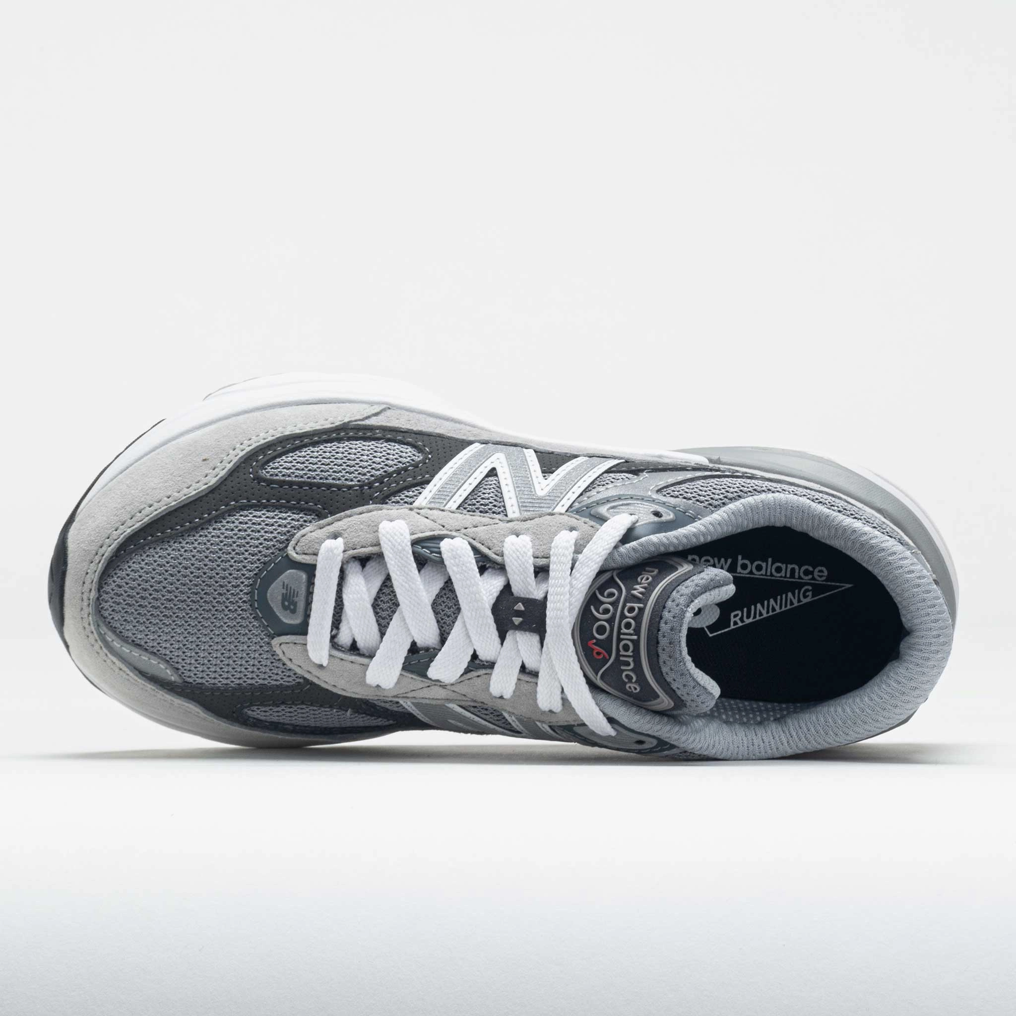New Balance 990v6 Junior Grey/Silver Hiking-ready
