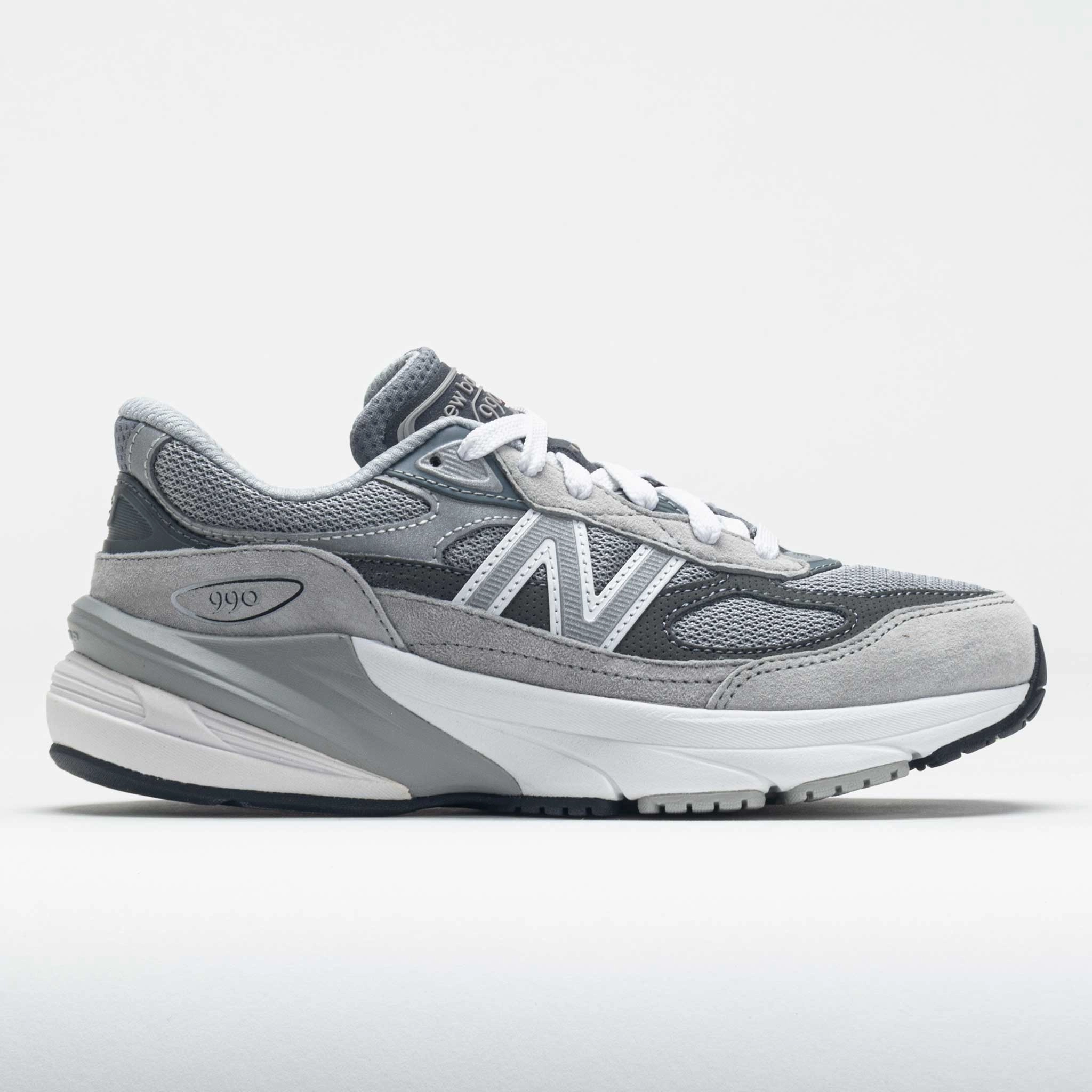 New Balance 990v6 Junior Grey/Silver Hiking-ready