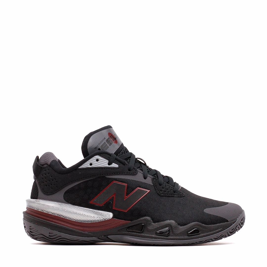 New Balance Basketball Unisex Hesi Low v2 Black Crimson BBHSLMT2 Durable Design