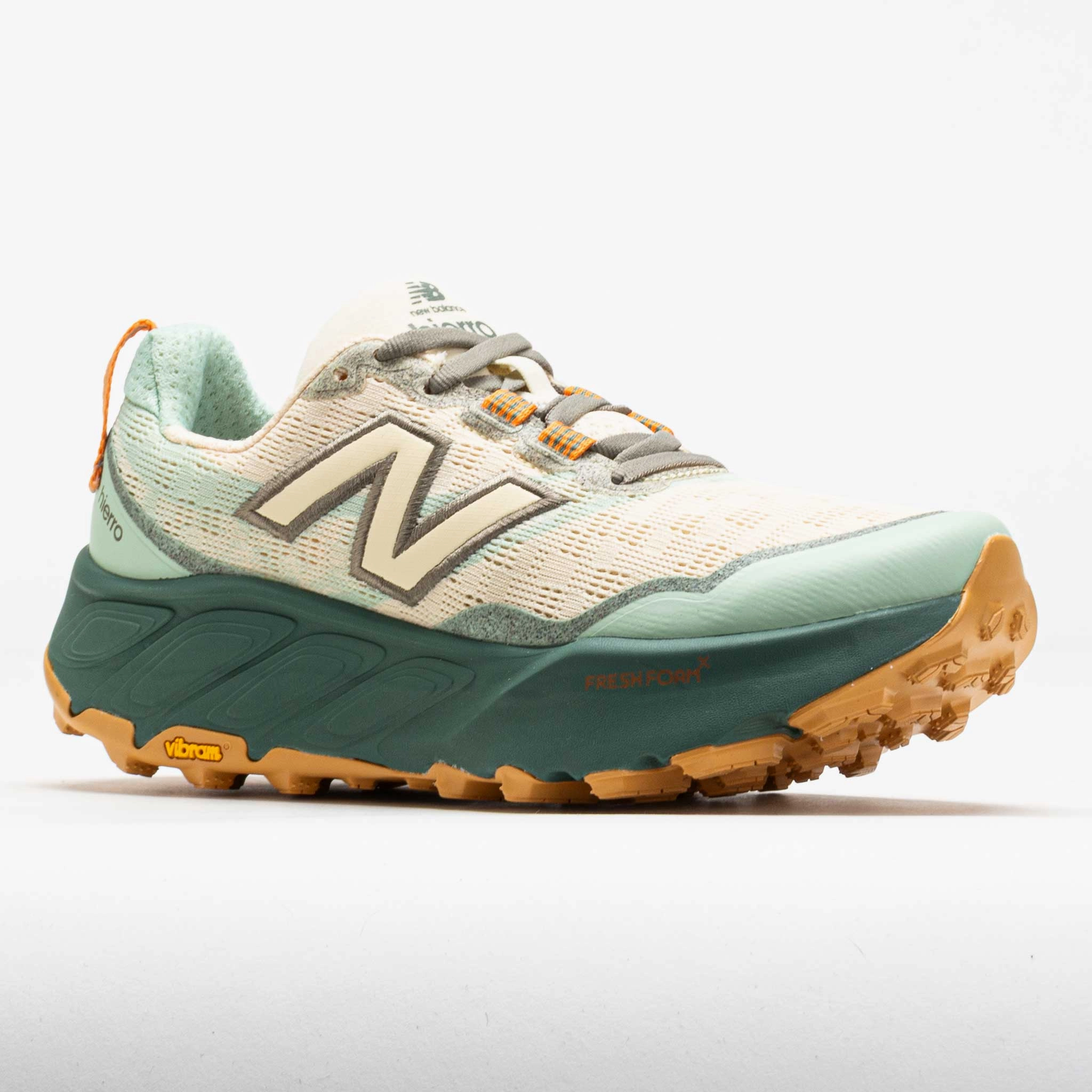 New Balance Fresh Foam X Hierro v9 Women's Calcium/Dark Juniper Trail Control Boots