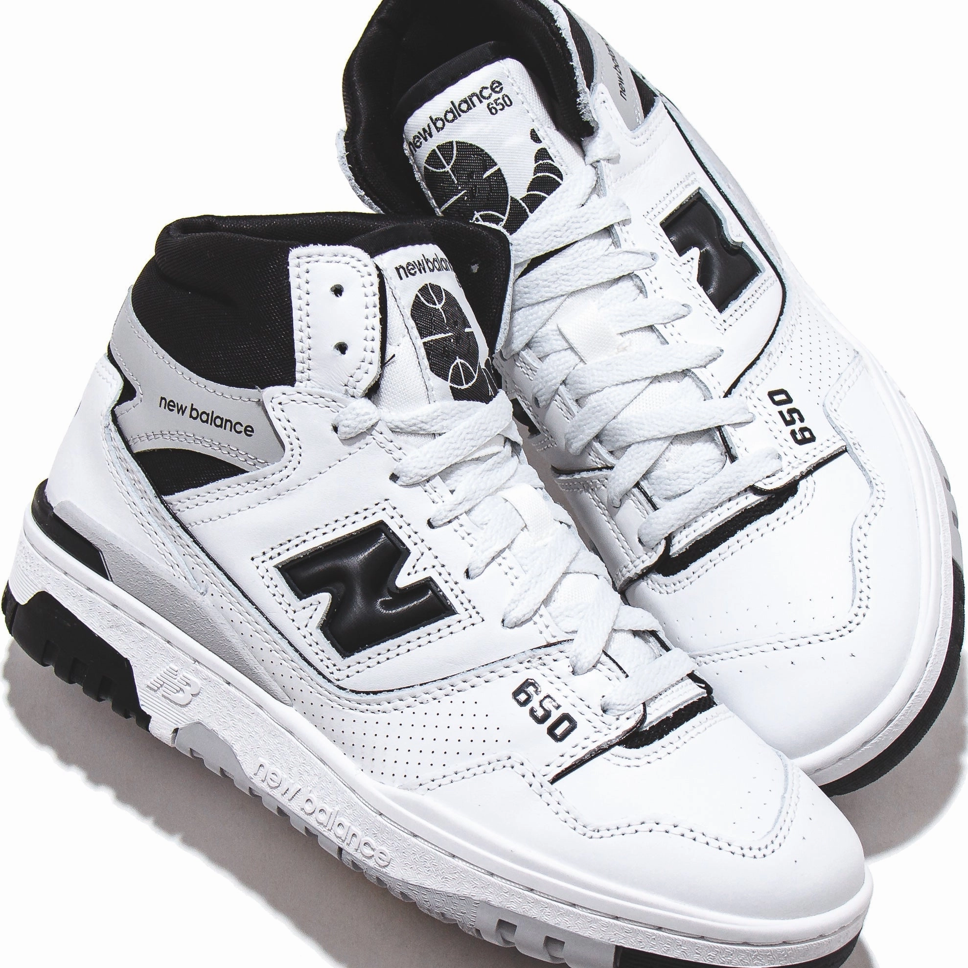 New Balance Men 650R White BB650RCE Travel Step-Out