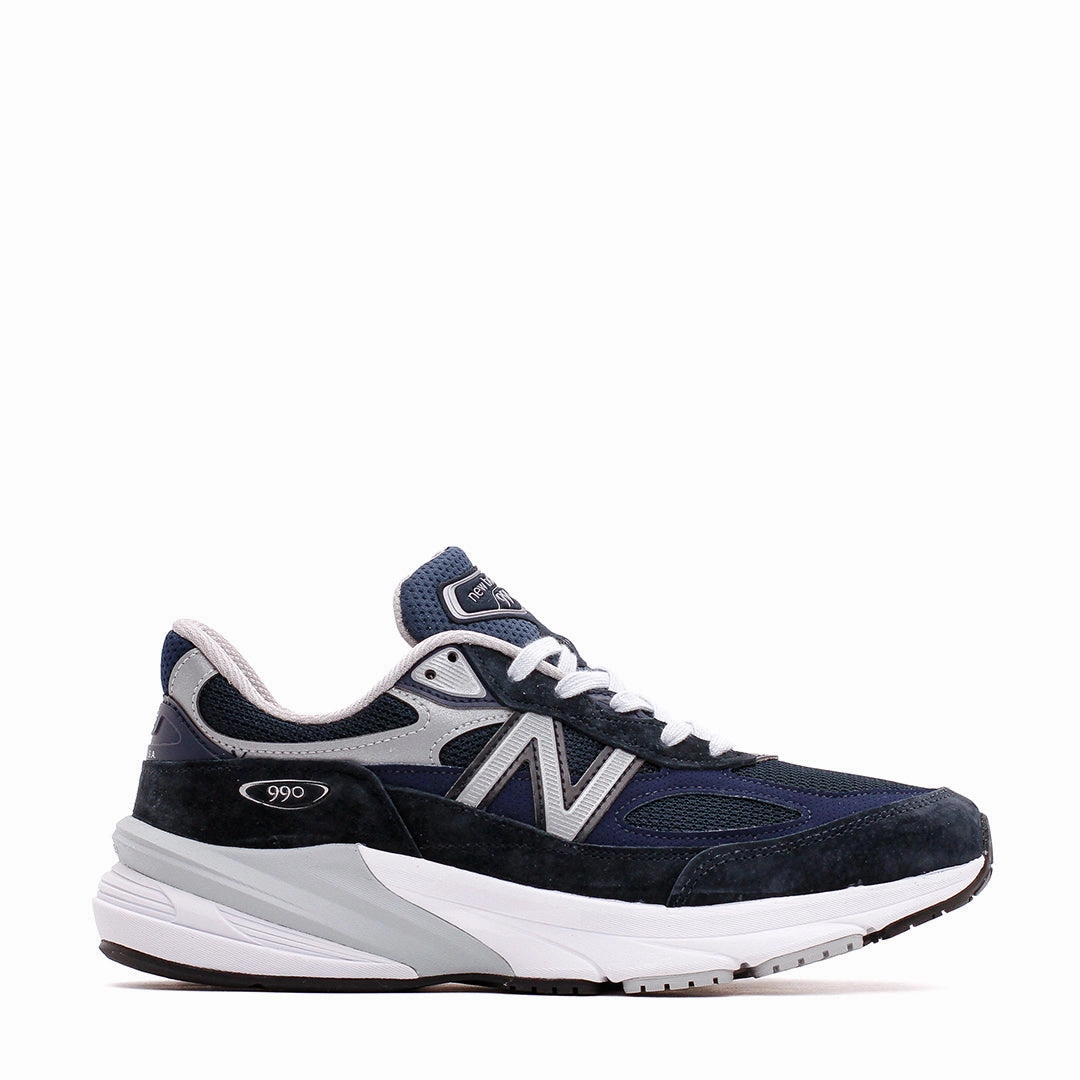 Comfortable Walk Easy Run New Balance Men 990v6 Navy Made In USA M990NV6